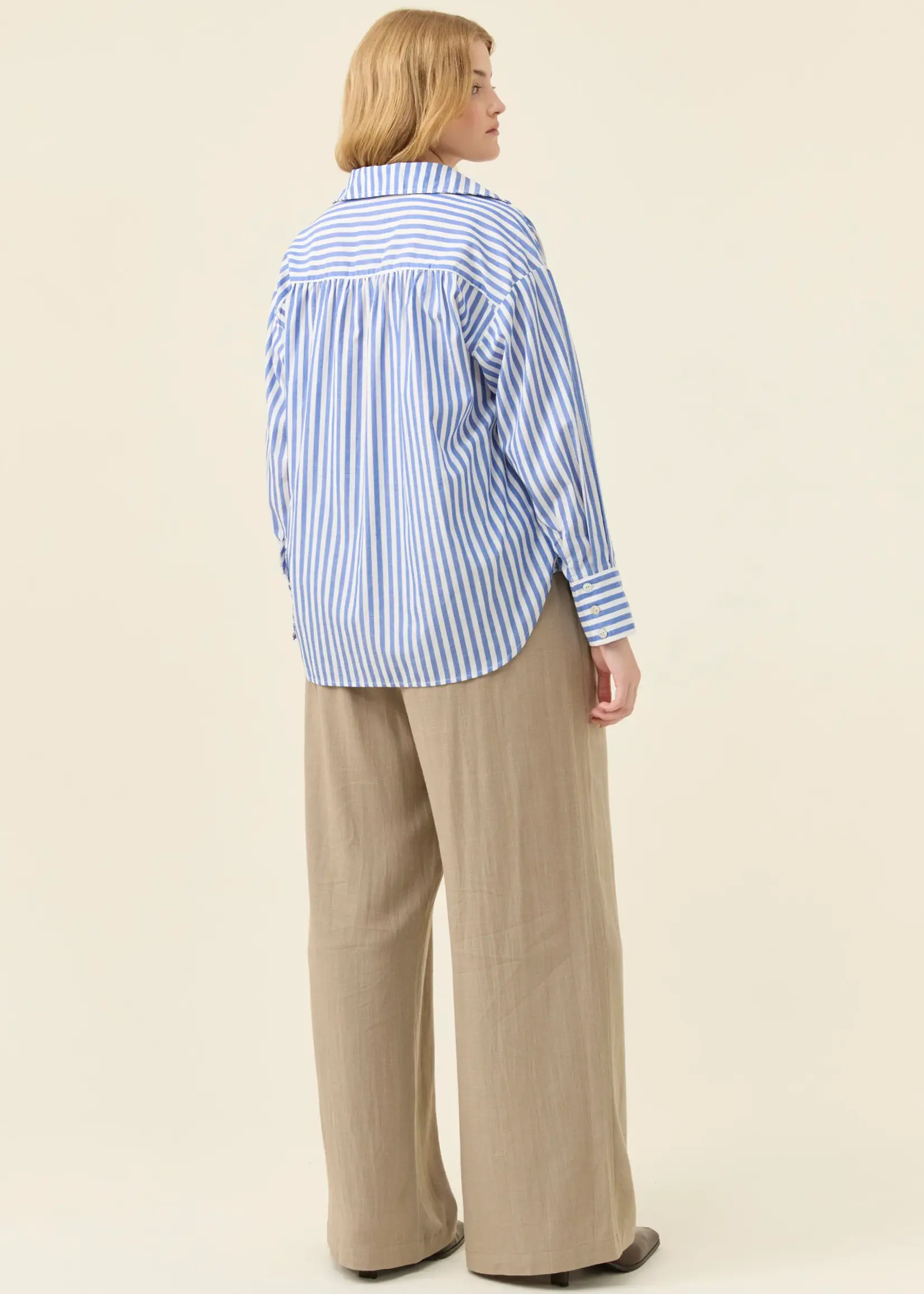 Isle of Mine Quinn Shirt - Cobalt