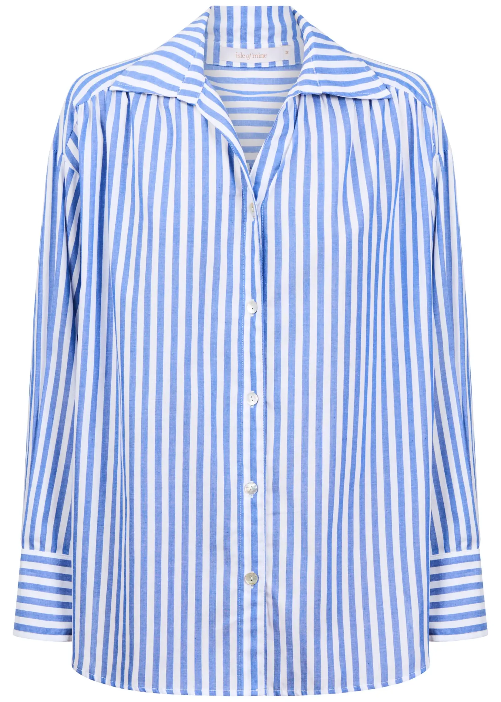 Isle of Mine Quinn Shirt - Cobalt