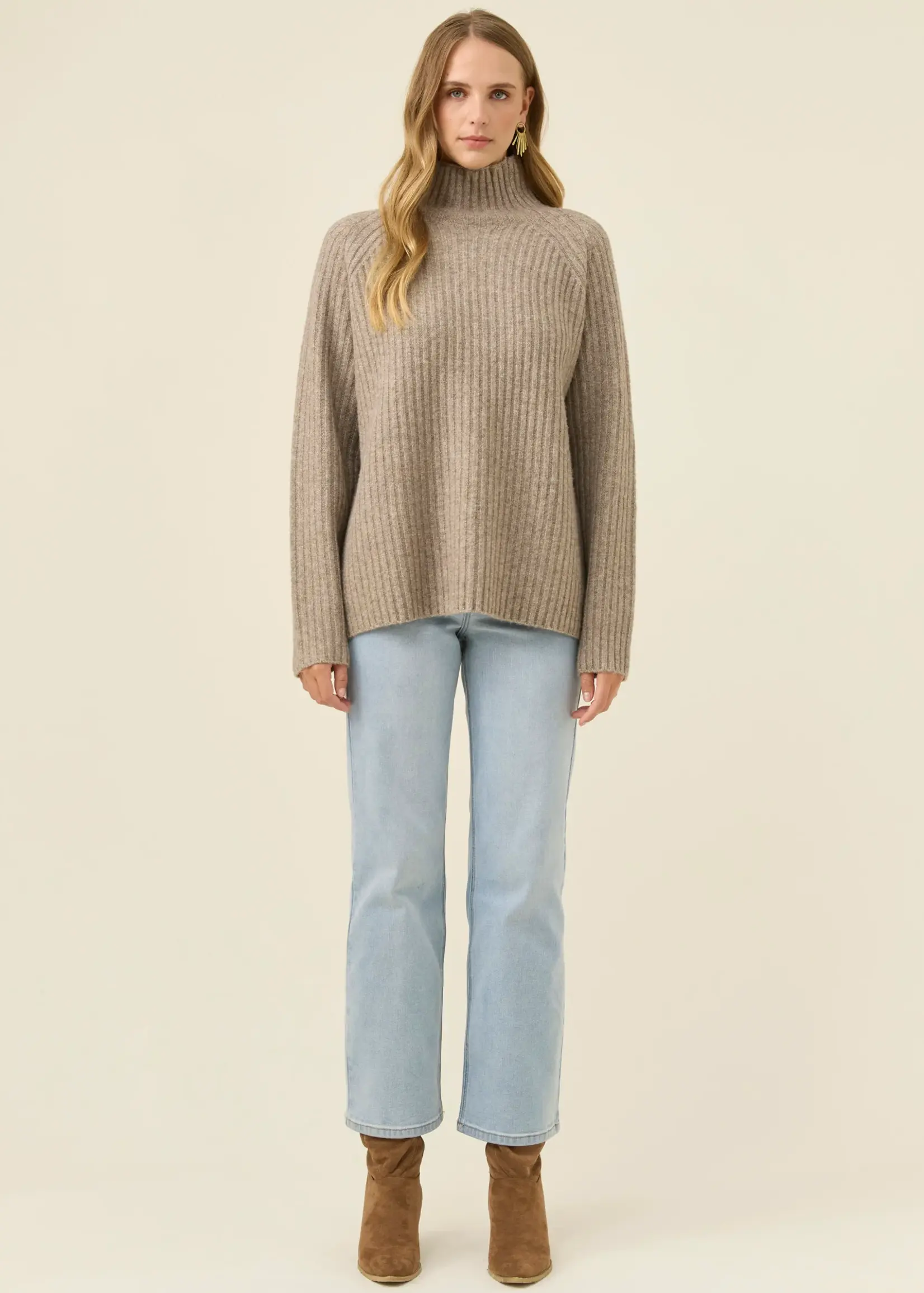 Isle of Mine Miru Jumper - Stone