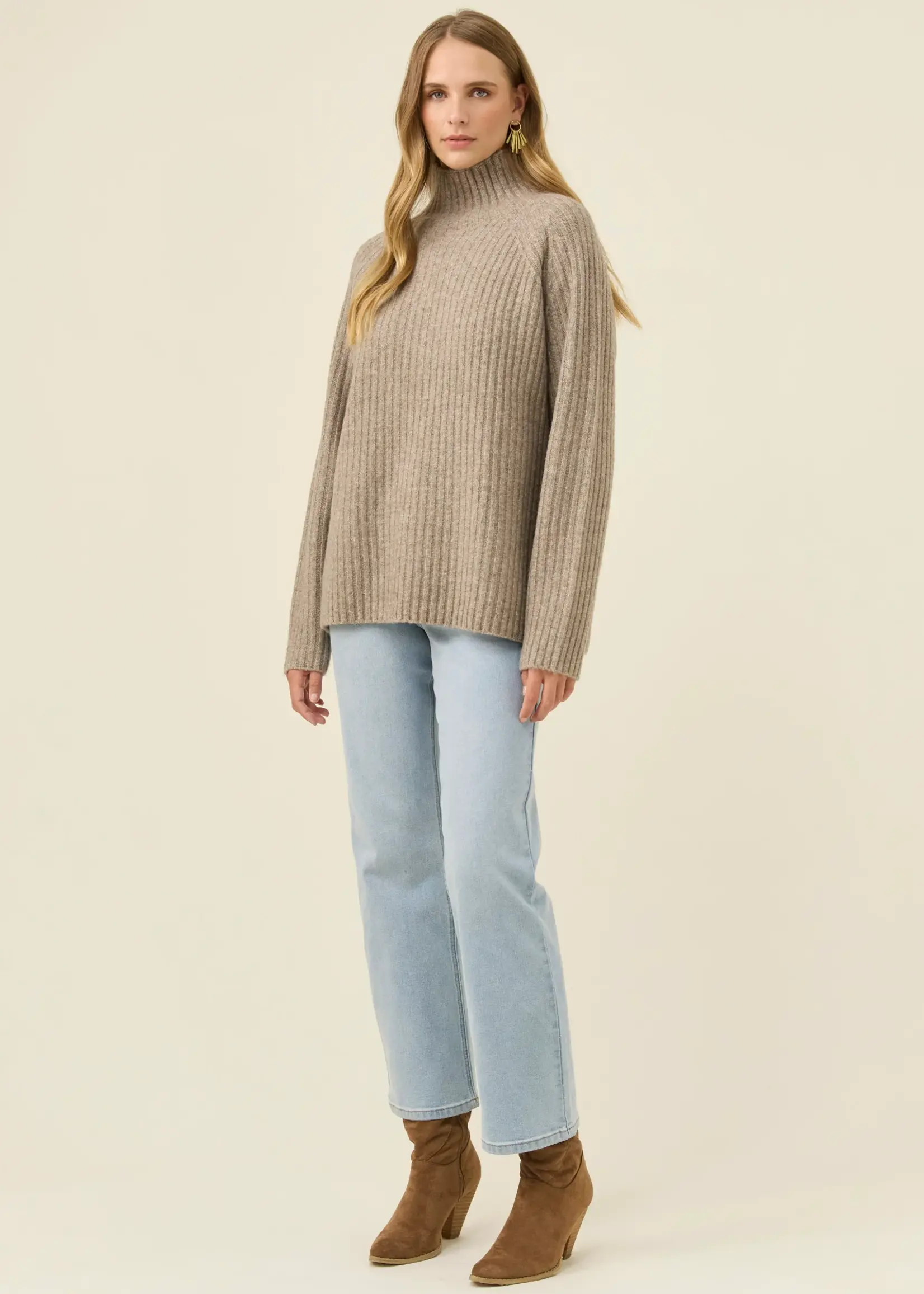 Isle of Mine Miru Jumper - Stone