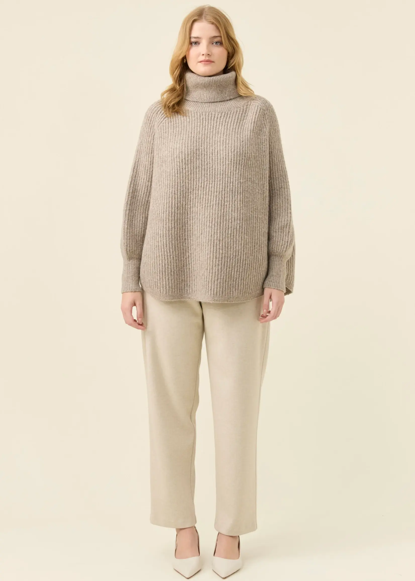 Isle of Mine Miru Poncho - Stone