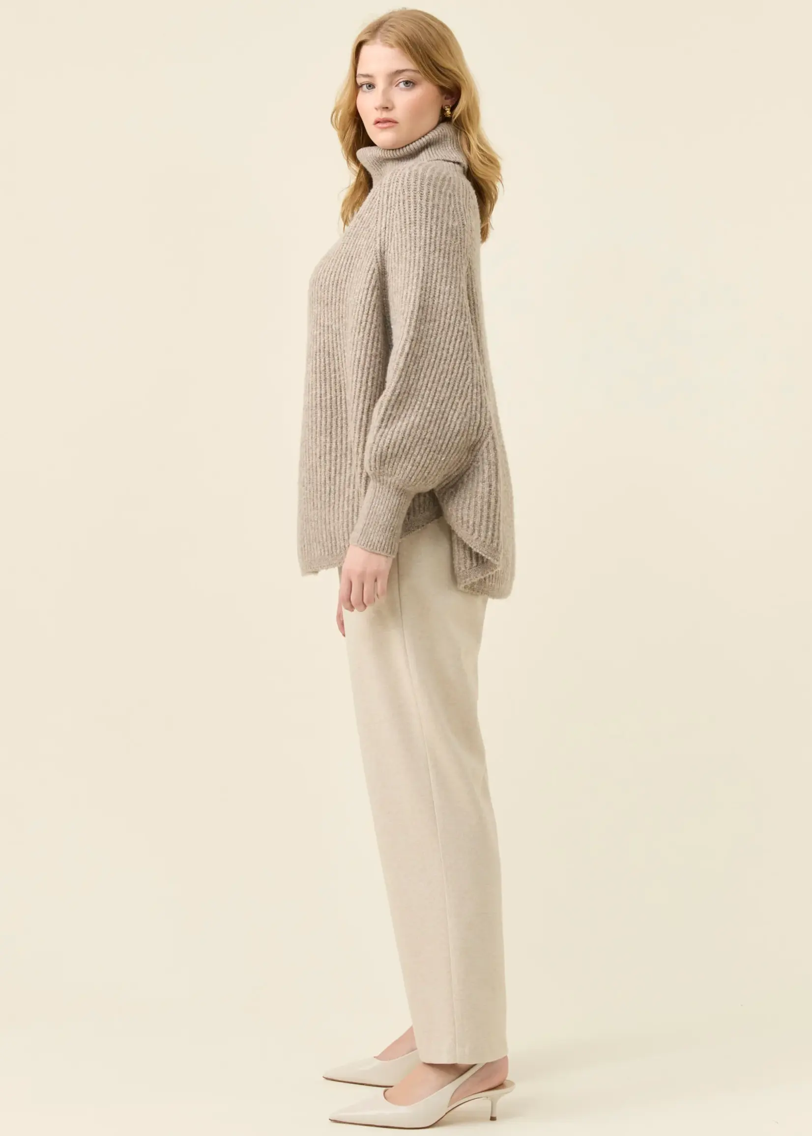 Isle of Mine Miru Poncho - Stone