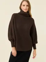 Isle of Mine Miru Poncho - Chocolate