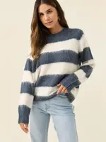 Isle of Mine Pallas Stripe Jumper - Navy