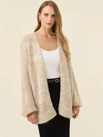 Isle of Mine Pallas Relaxed Cardigan - Stone