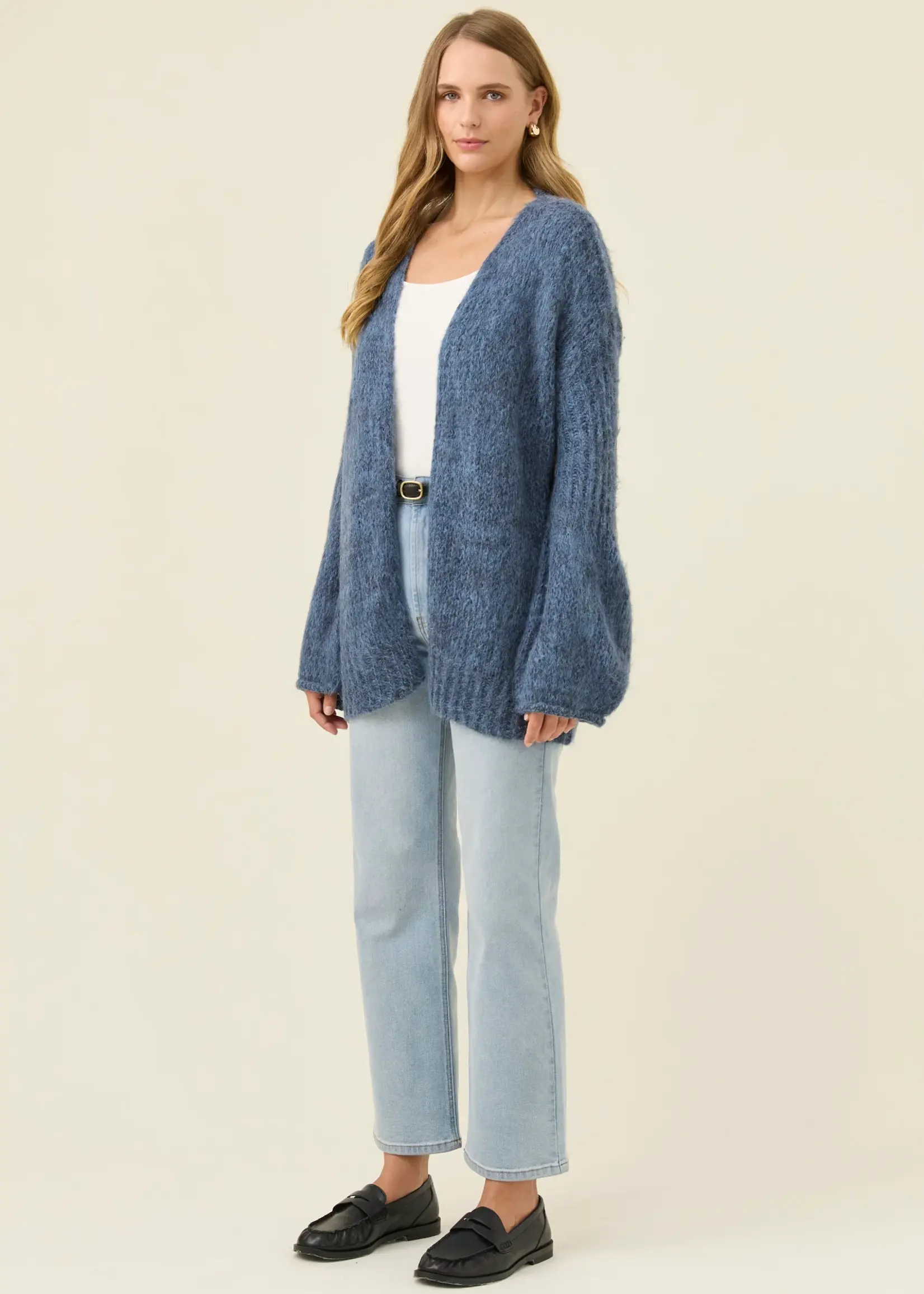 Isle of Mine Pallas Relaxed Cardigan - Navy