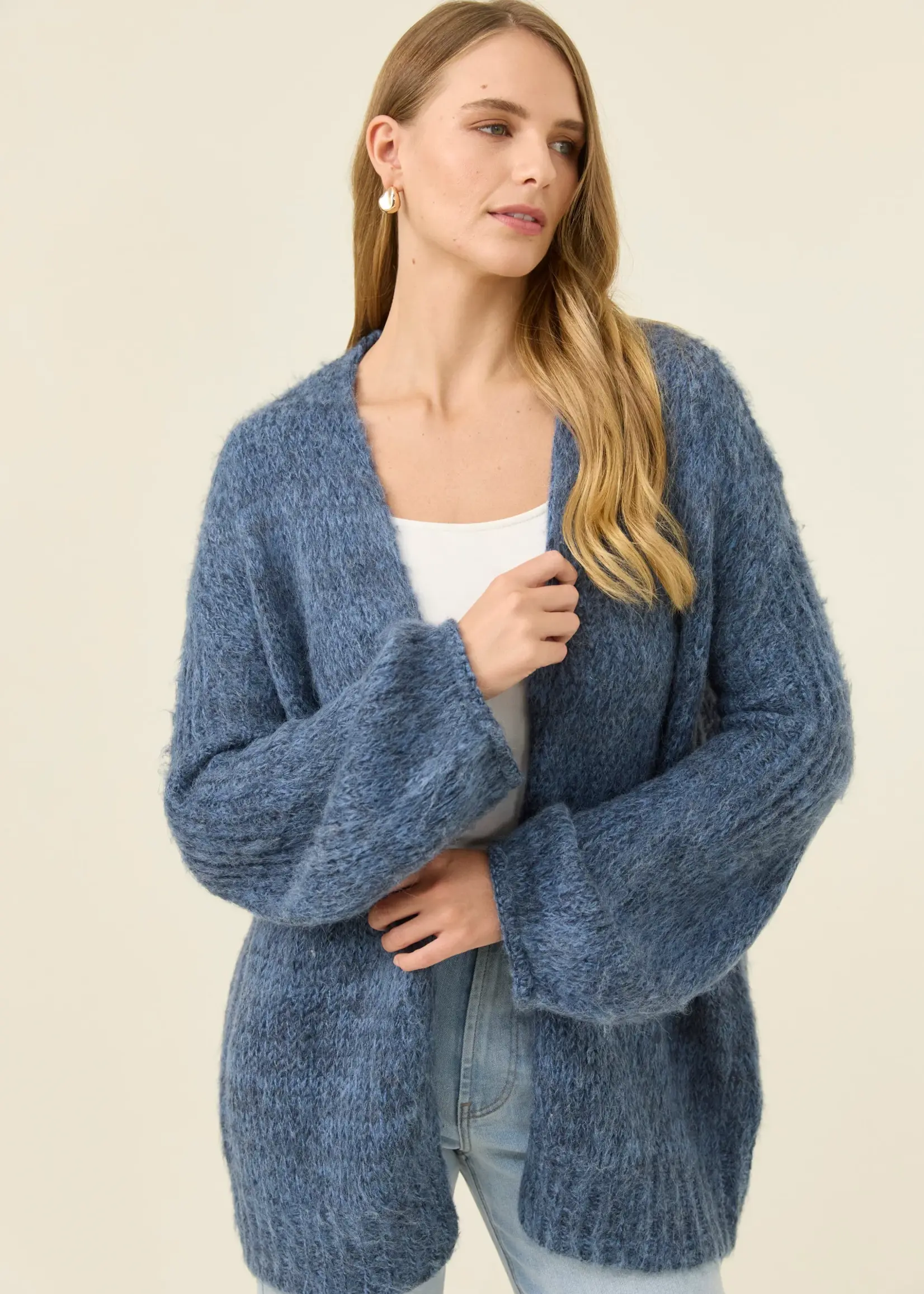 Isle of Mine Pallas Relaxed Cardigan - Navy