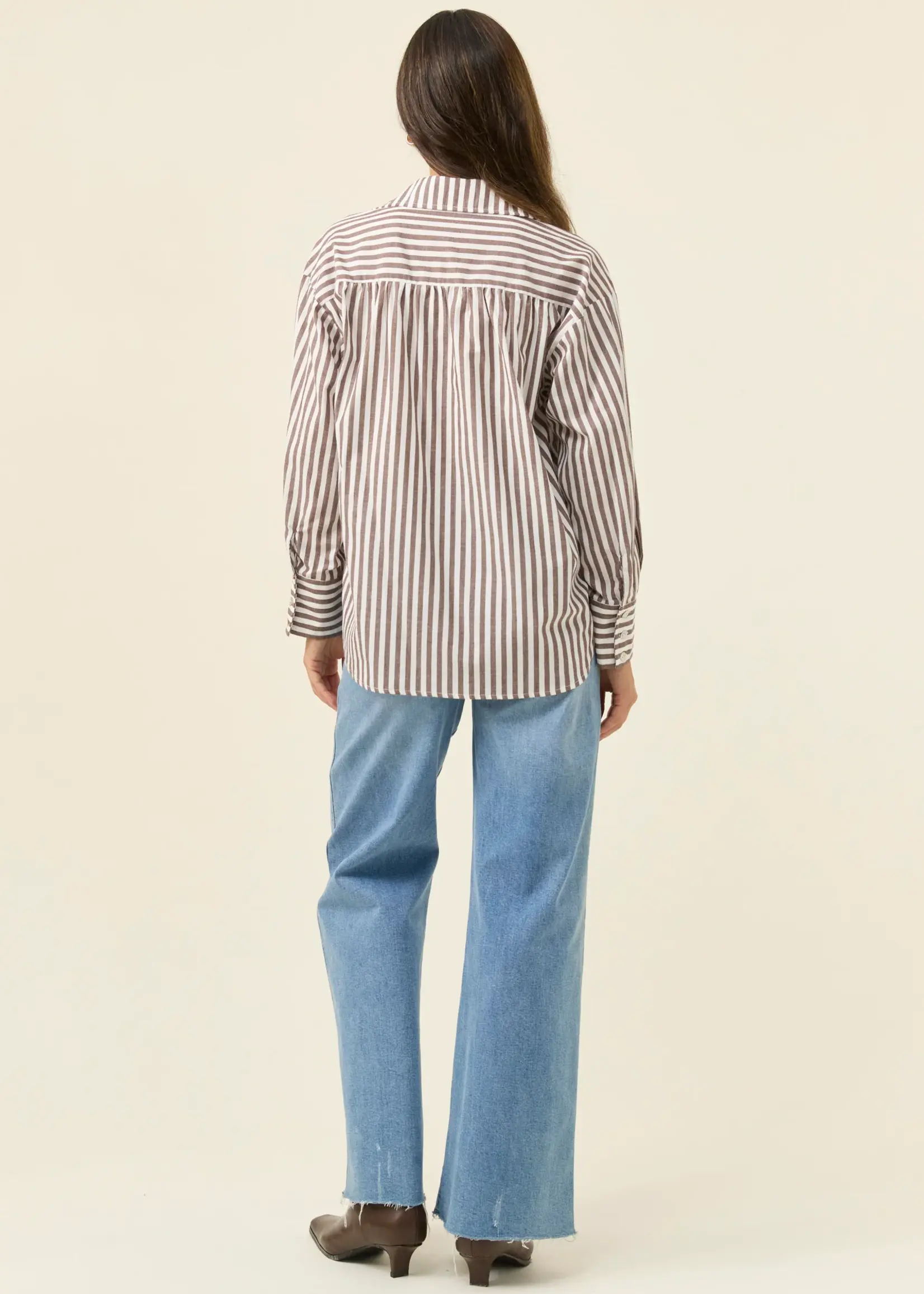 Isle of Mine Quinn Shirt - Chocolate