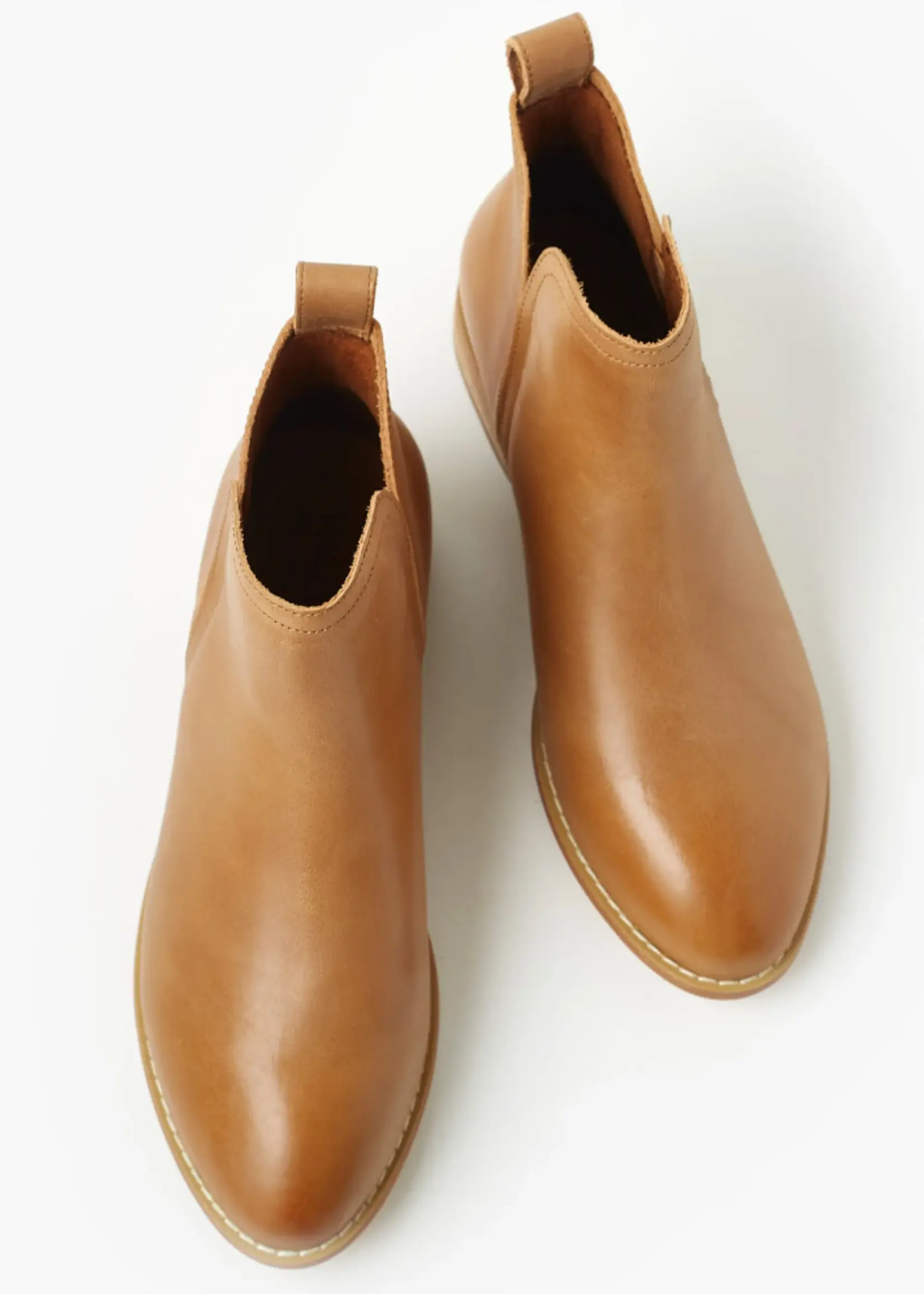 Douglas Leather Boot - Tan