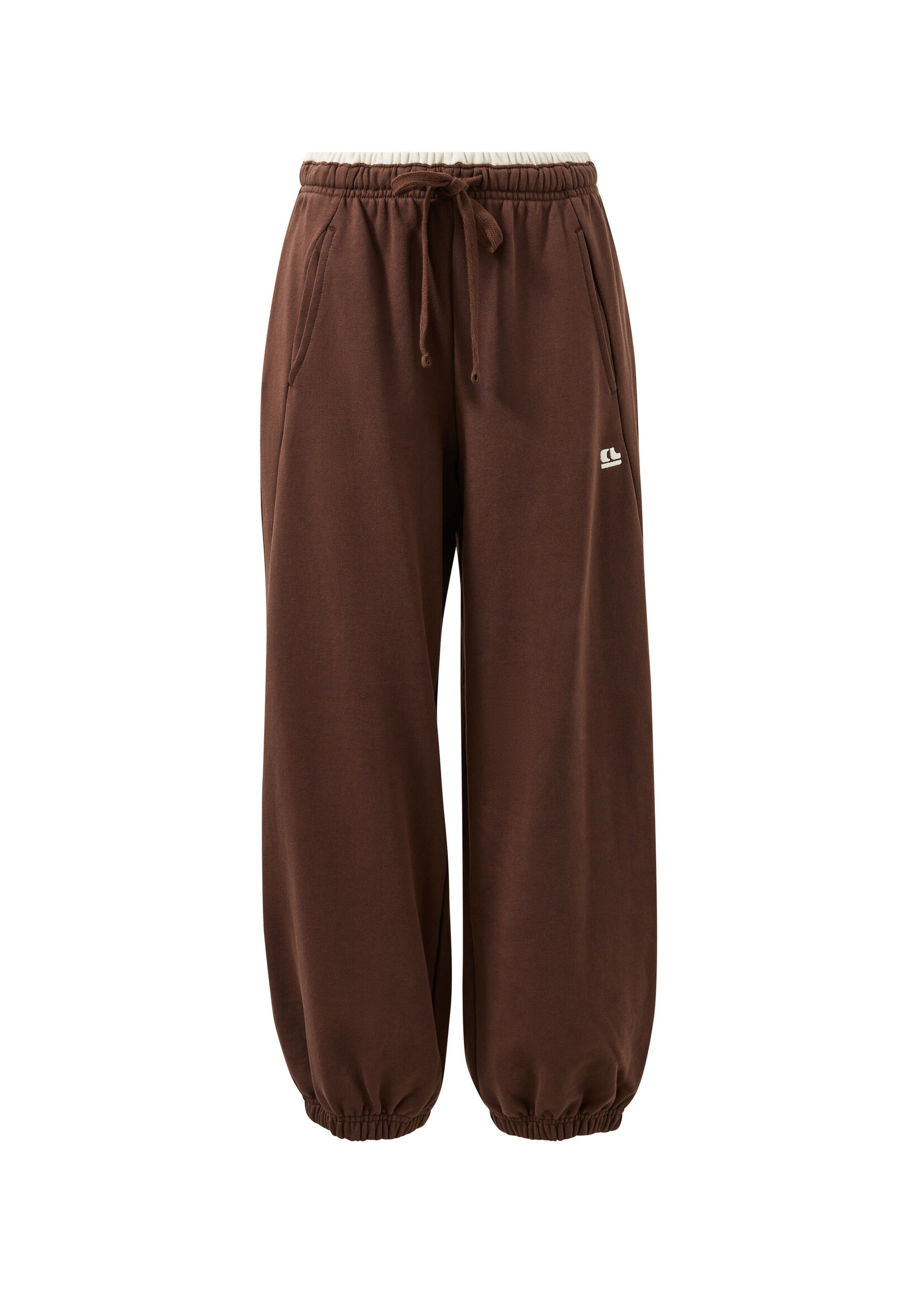 Bowie Barrel Leg Trackpant - CHOCOLATE