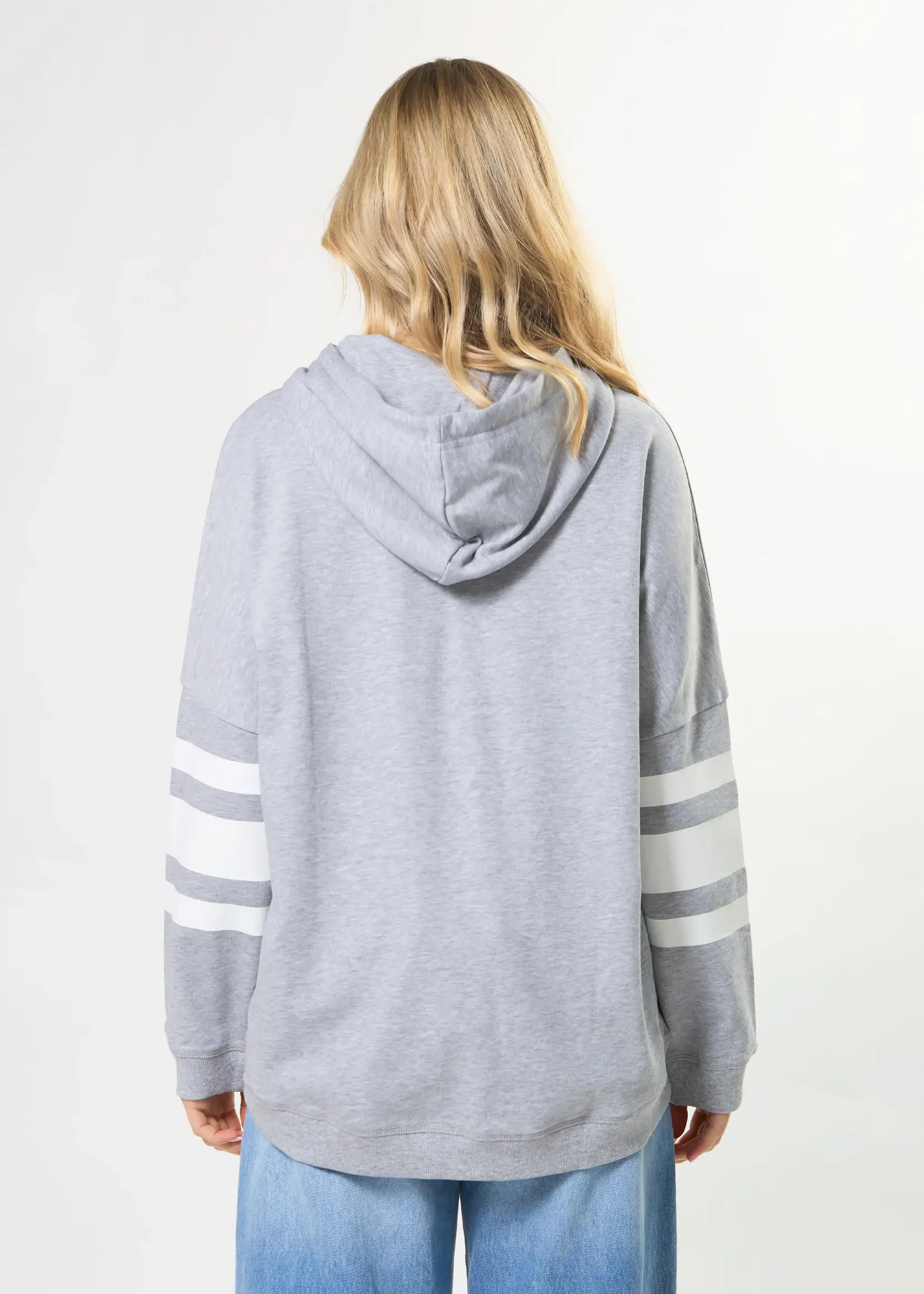 Stella + Gemma Newport Relaxed Hoodie  - Grey