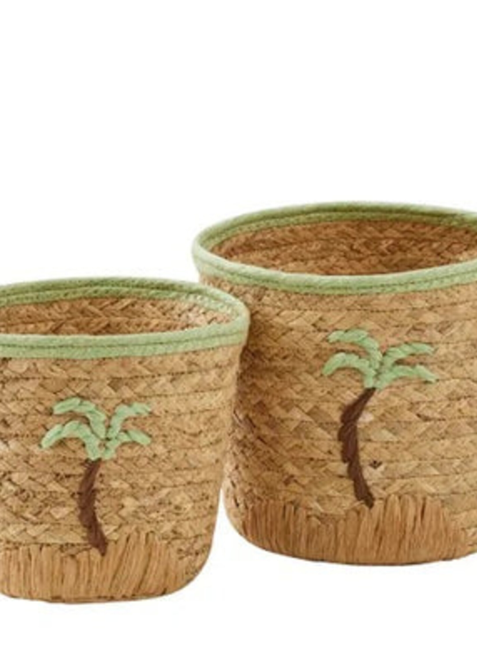 Palm S/2 Seagrass Basket 22x20cm