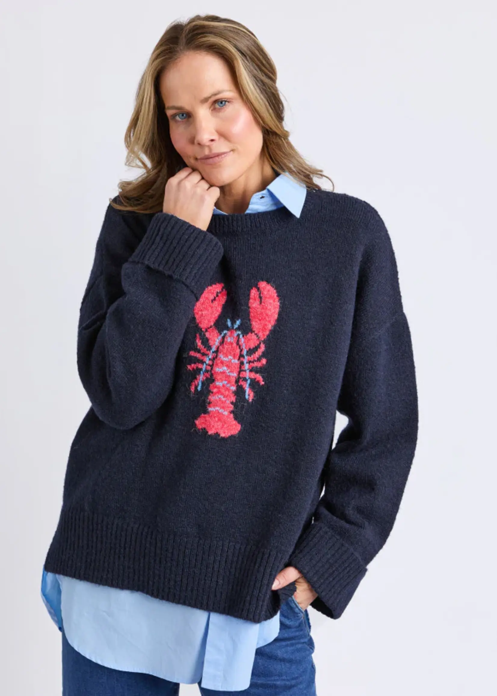 Elm Lifestyle Lobster Intersaid Knit