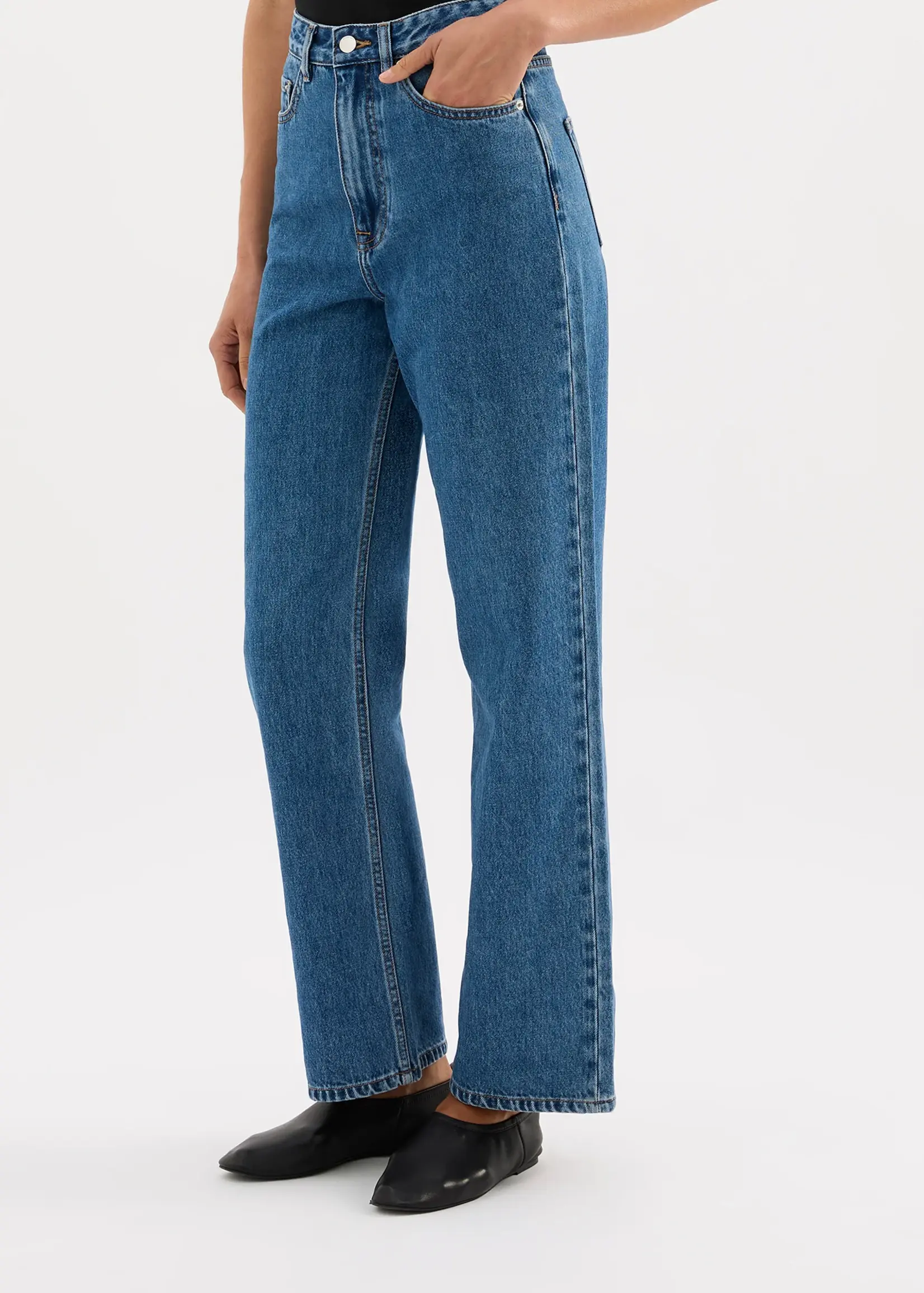 nude lucy Organic Relaxed Leg Jean