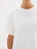 nude lucy Organic Boyfriend Tee White