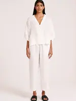 nude lucy Lounge Linen Shirt