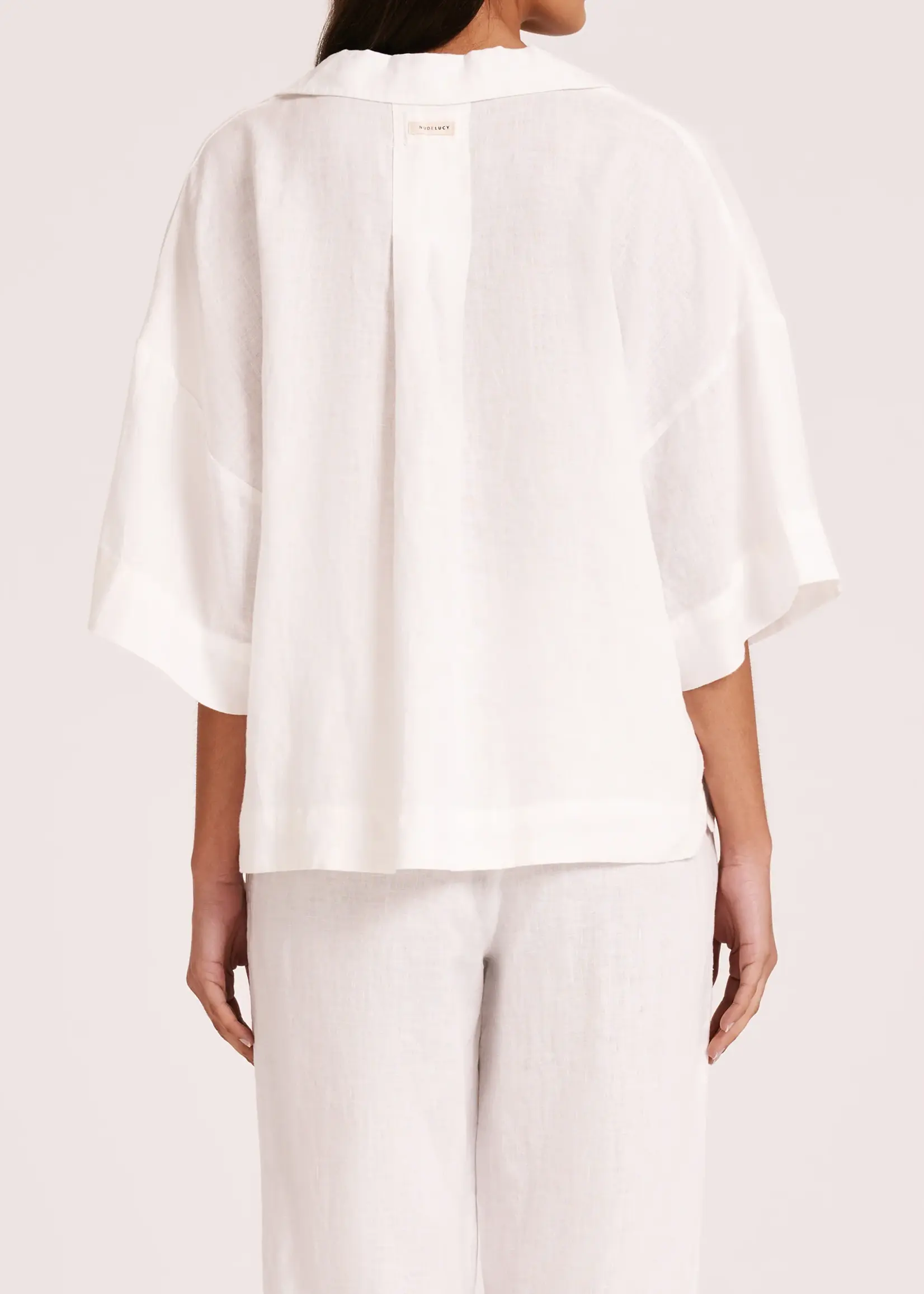 nude lucy Lounge Linen Shirt