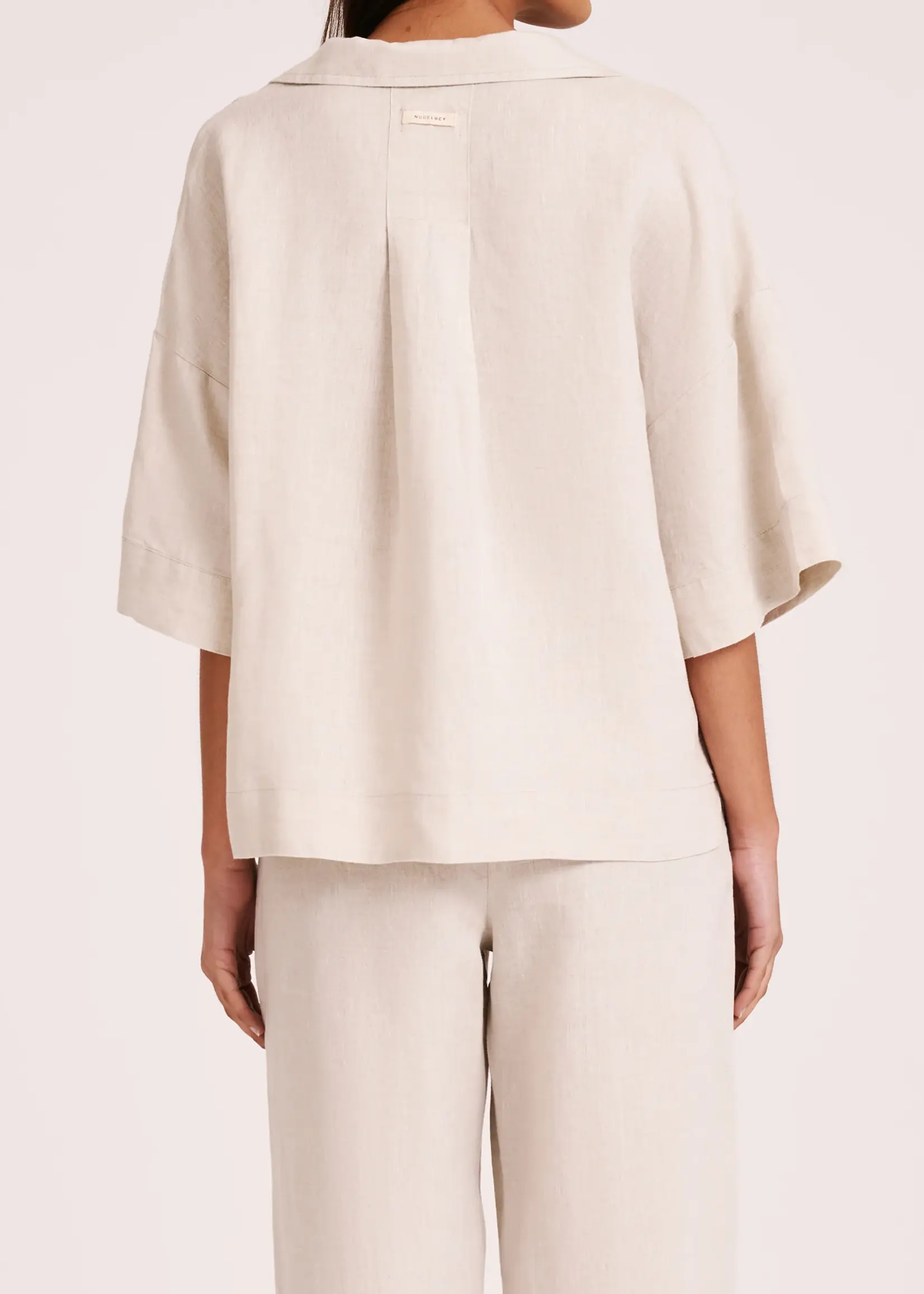 nude lucy Lounge Linen Shirt