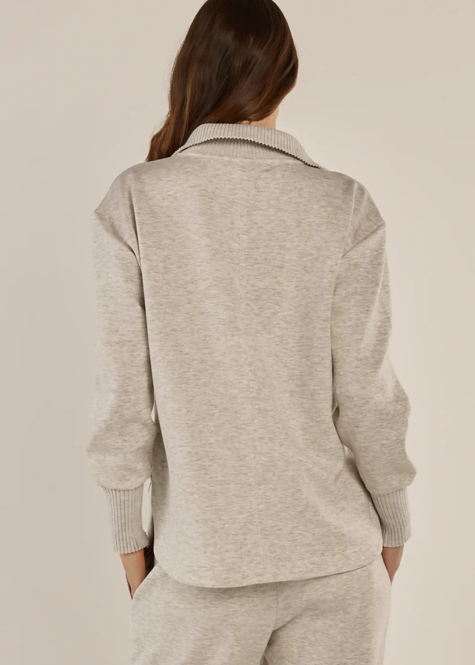 Betty Basic Sabina Sweatshirt - Grey Marle