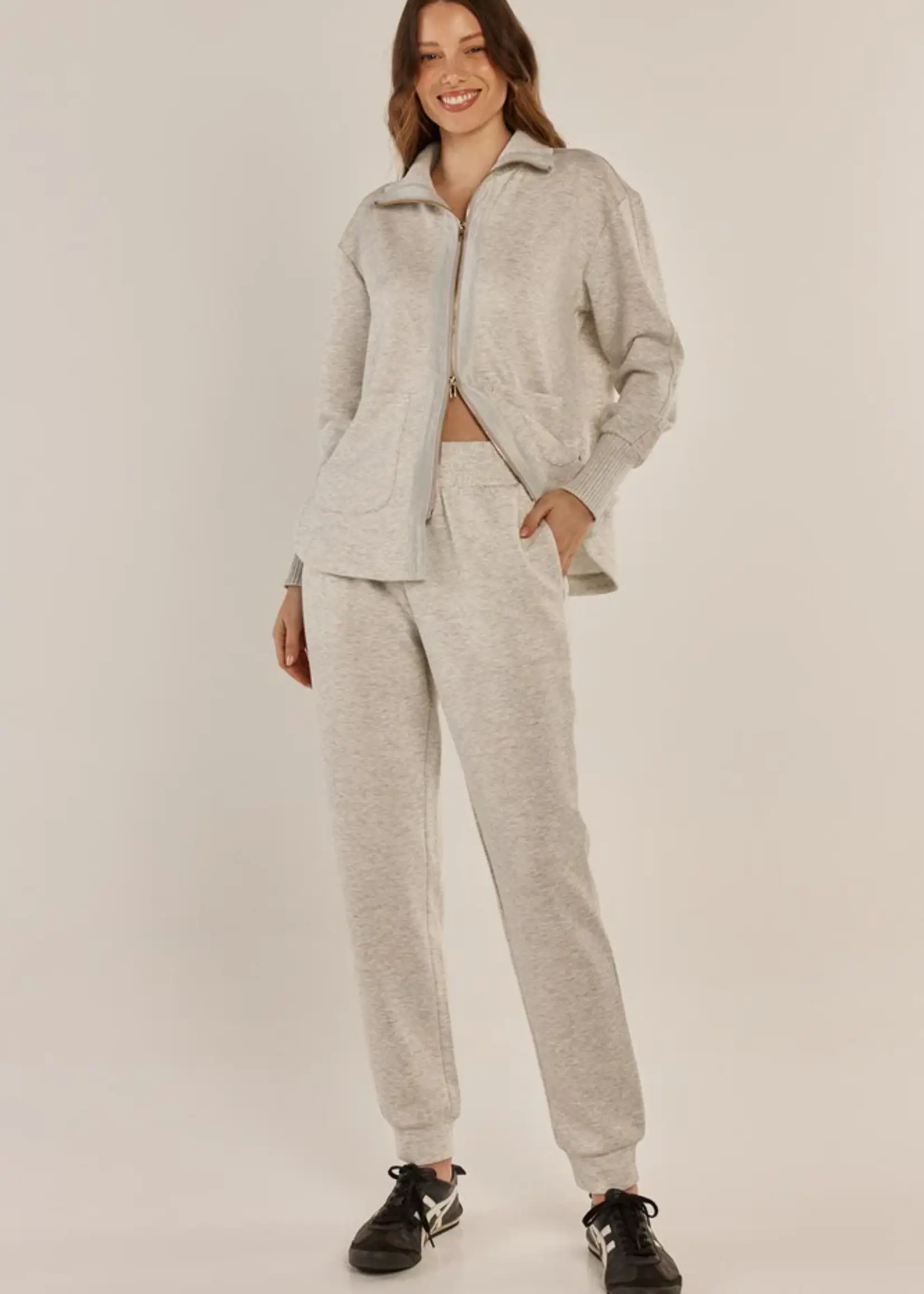 Betty Basic Sabina Trackpant - Grey Marle