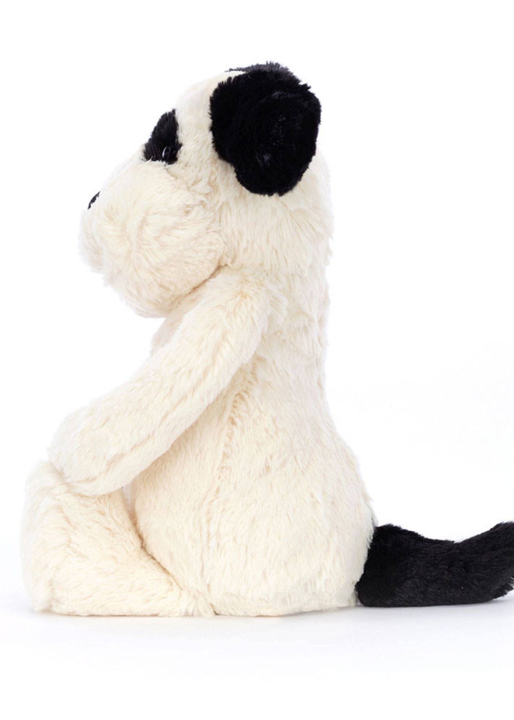 Jellycat Bashful Black & Cream Puppy Little