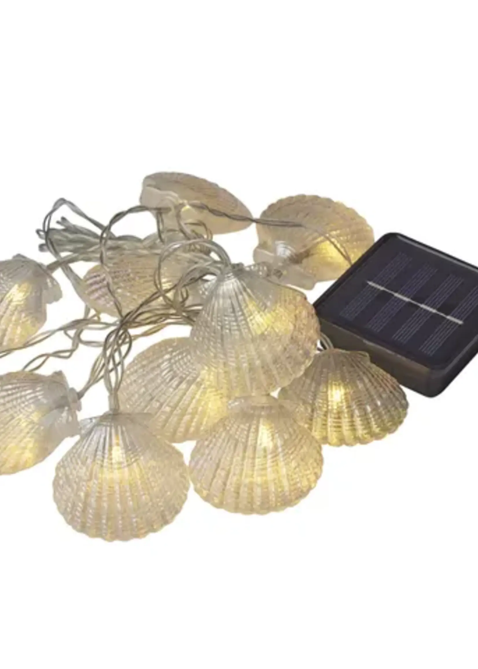Scallop Shell Solar String Light 3.3m