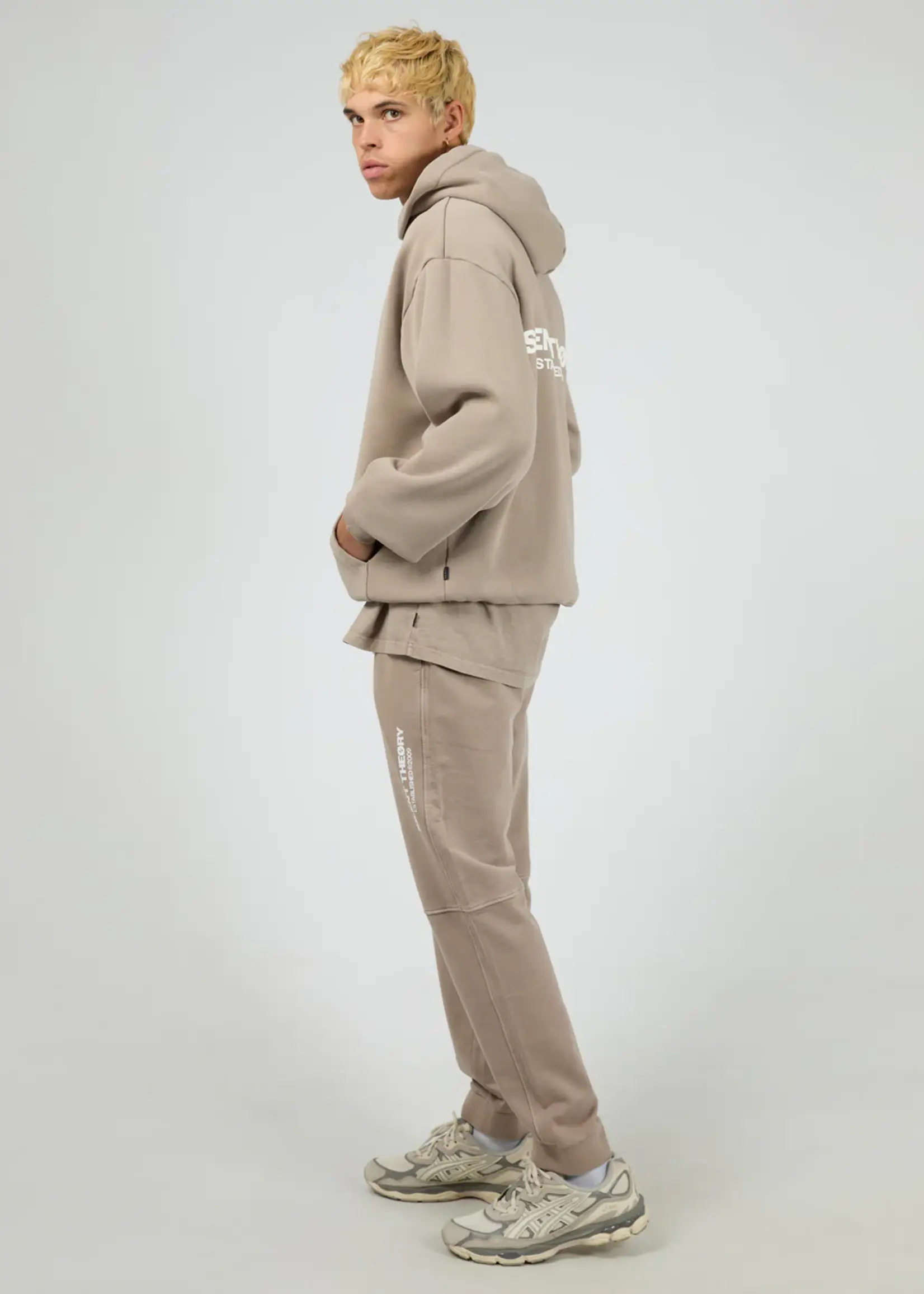 Silent Theory Essential Theory Hoodie - Cement