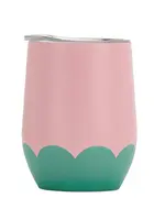 Annabel Trends Wine Tumbler Stainless Wave - Musk Green