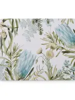 Madras Native Garden Rectangle Hard Placemat Set 4
