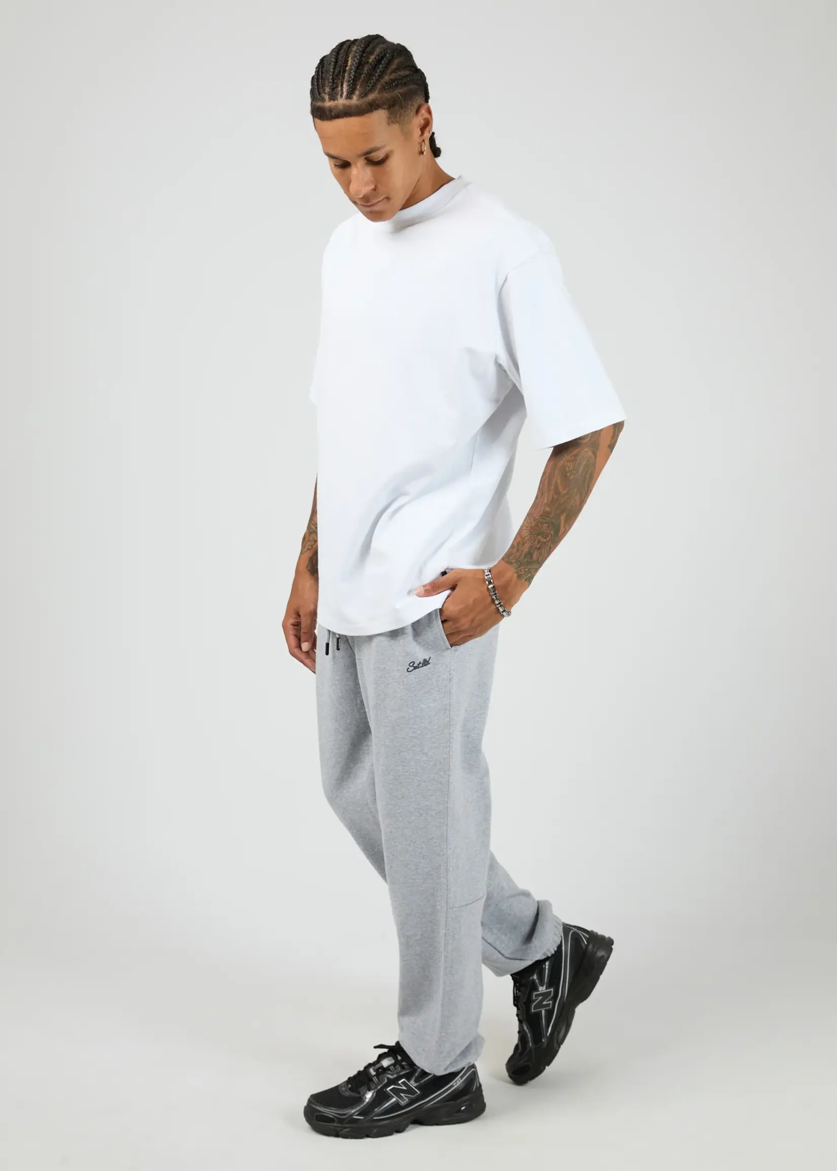 St Goliath Radio Sweatpants - Grey Marle