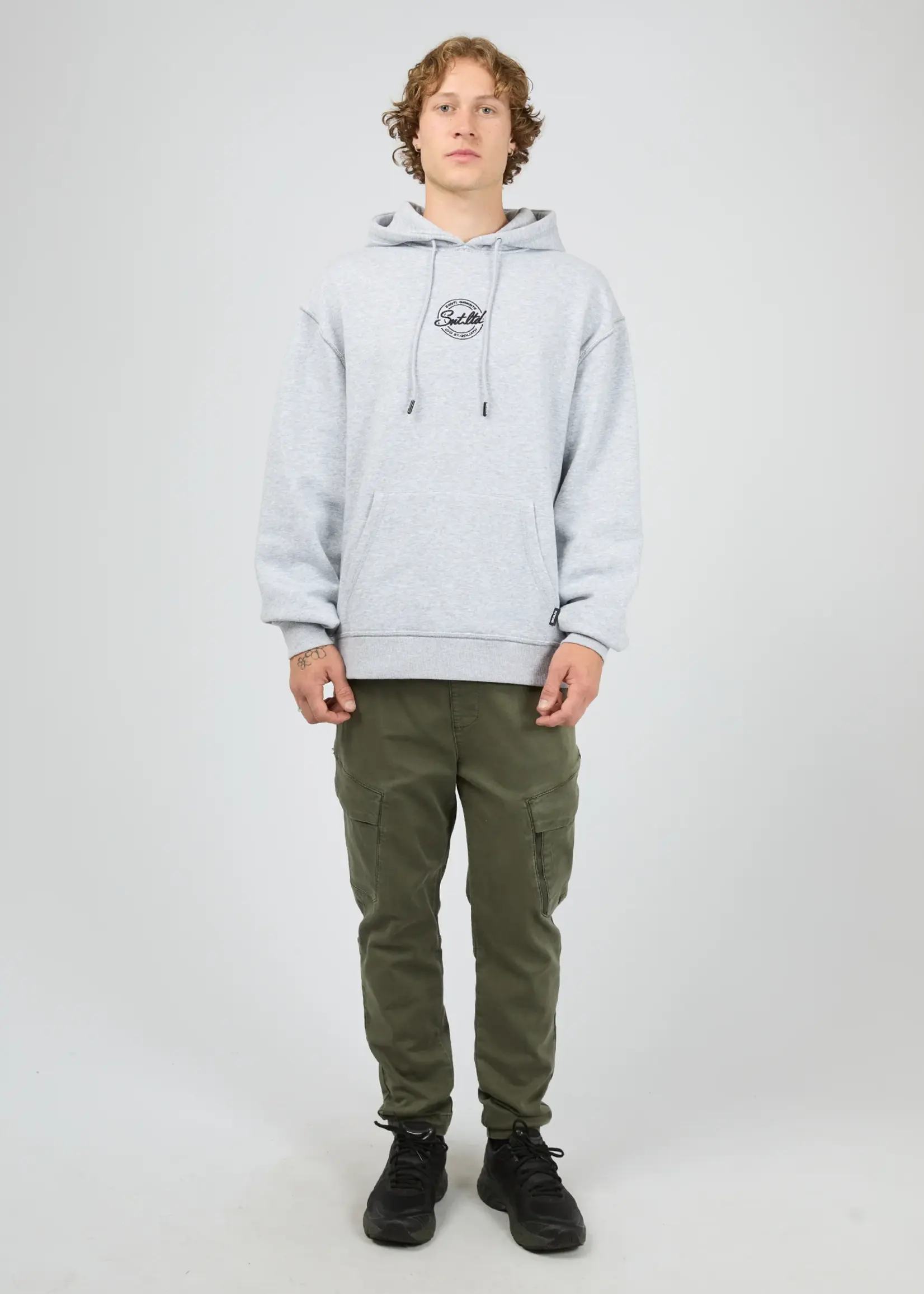 St Goliath Radio Hoodie - Grey Marle