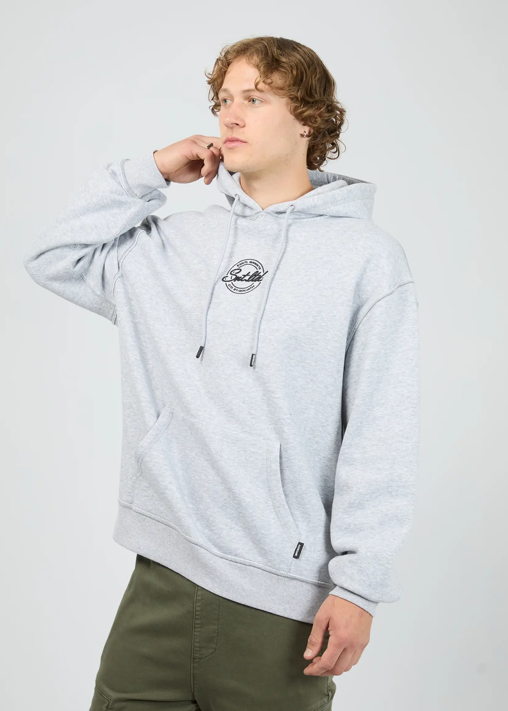 St Goliath Radio Hoodie - Grey Marle