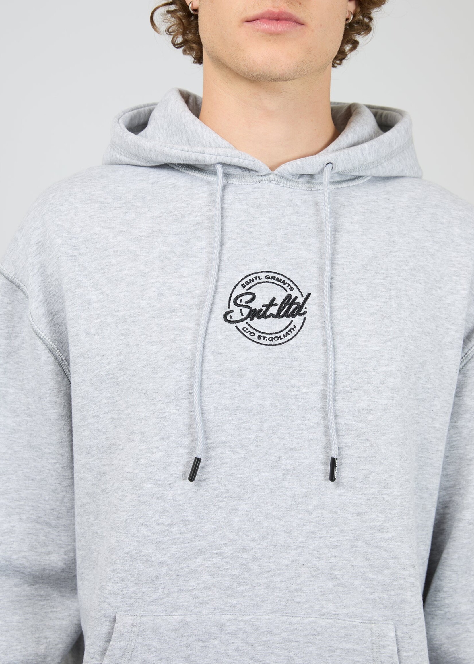 St Goliath Radio Hoodie - Grey Marle