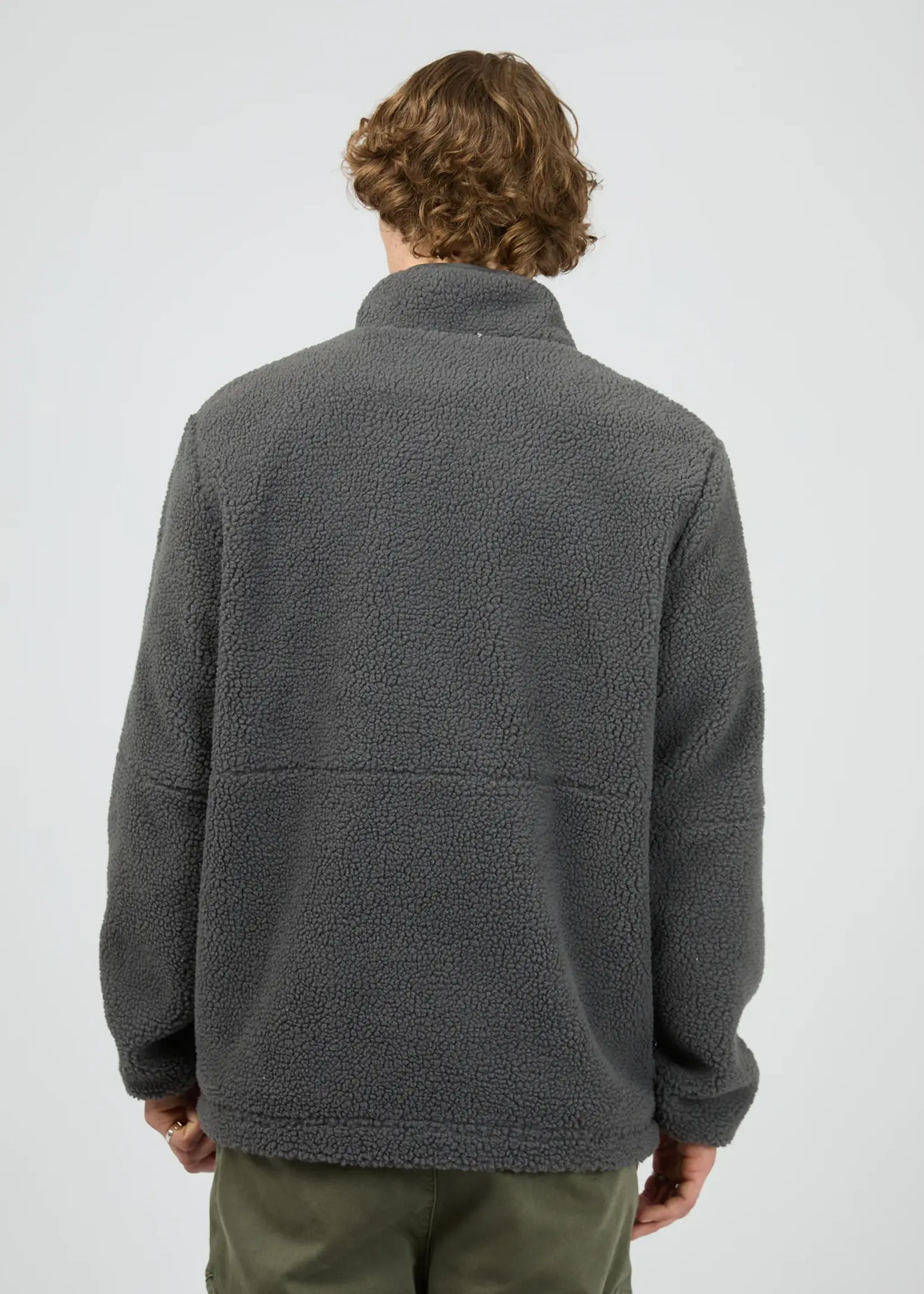 St Goliath Thin Air Sherpa Jacket - Coal