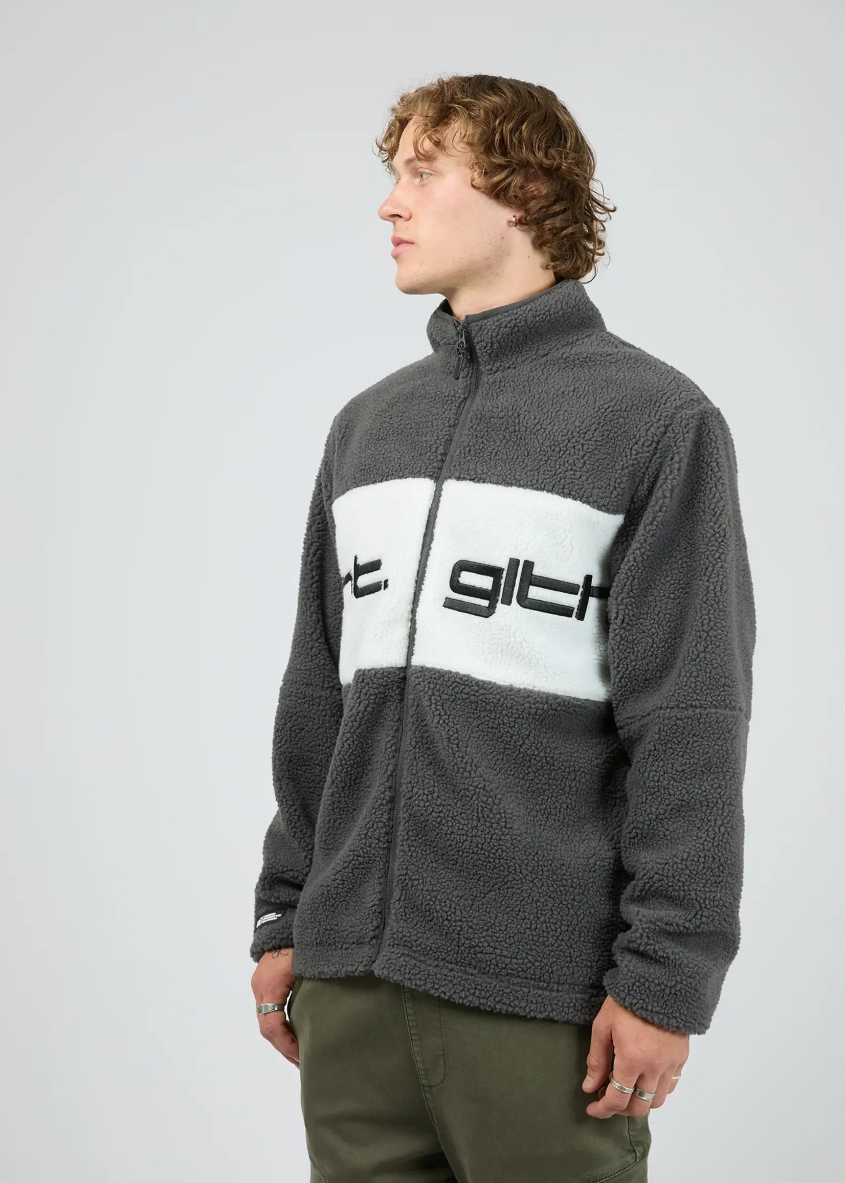 St Goliath Thin Air Sherpa Jacket - Coal