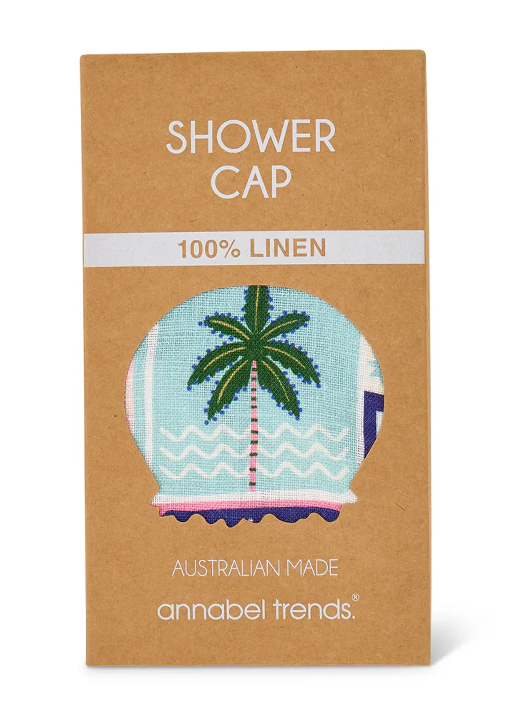 Annabel Trends Linen Shower Cap - Celestial Dreams