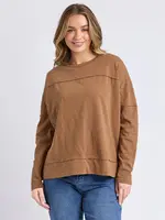 Foxwood Jayne Throw On Top - Tan