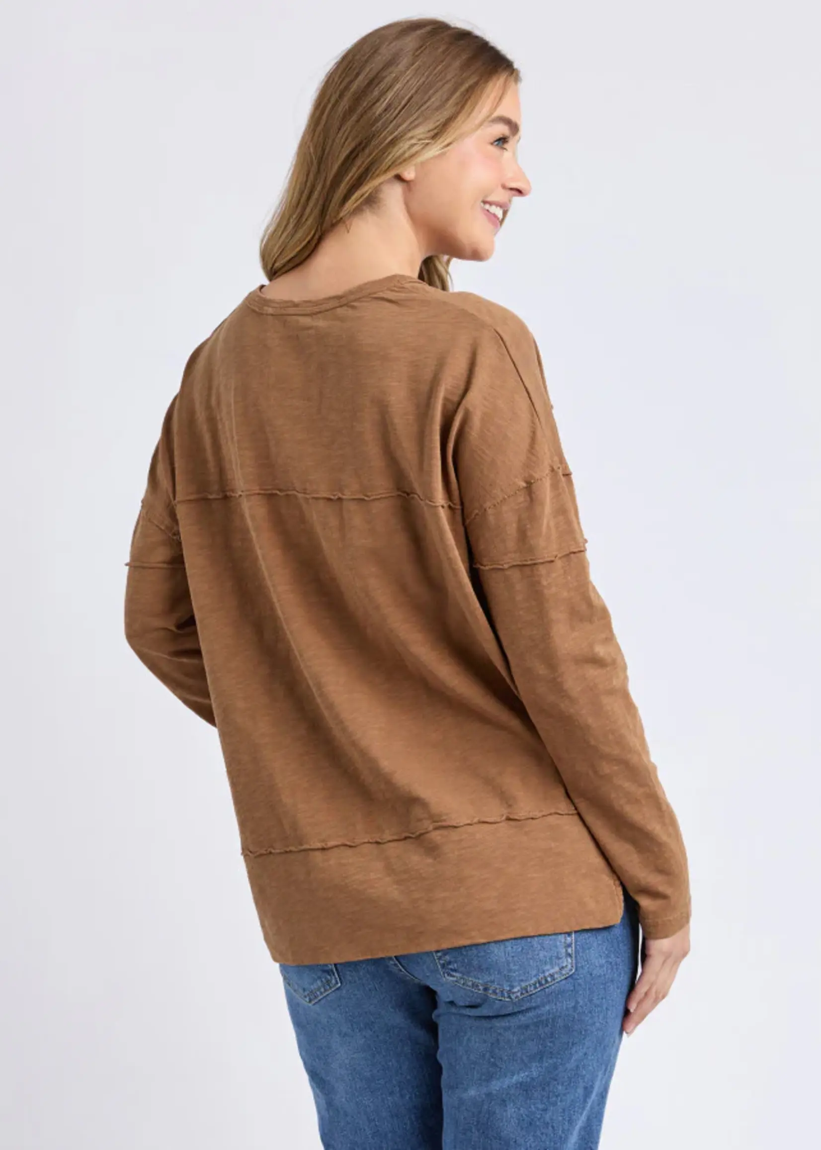 Foxwood Jayne Throw On Top - Tan