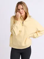 Foxwood College Zip Crew -Lemon