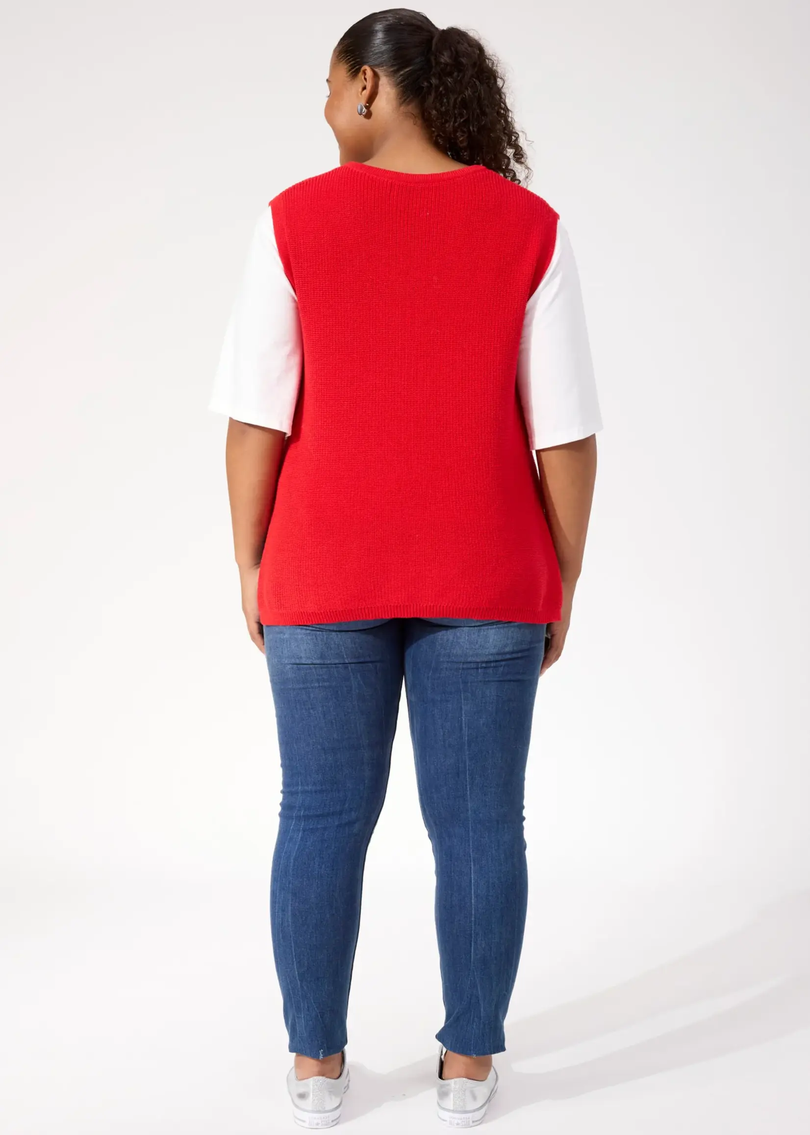 Haven Alaska Knit Vest - Red