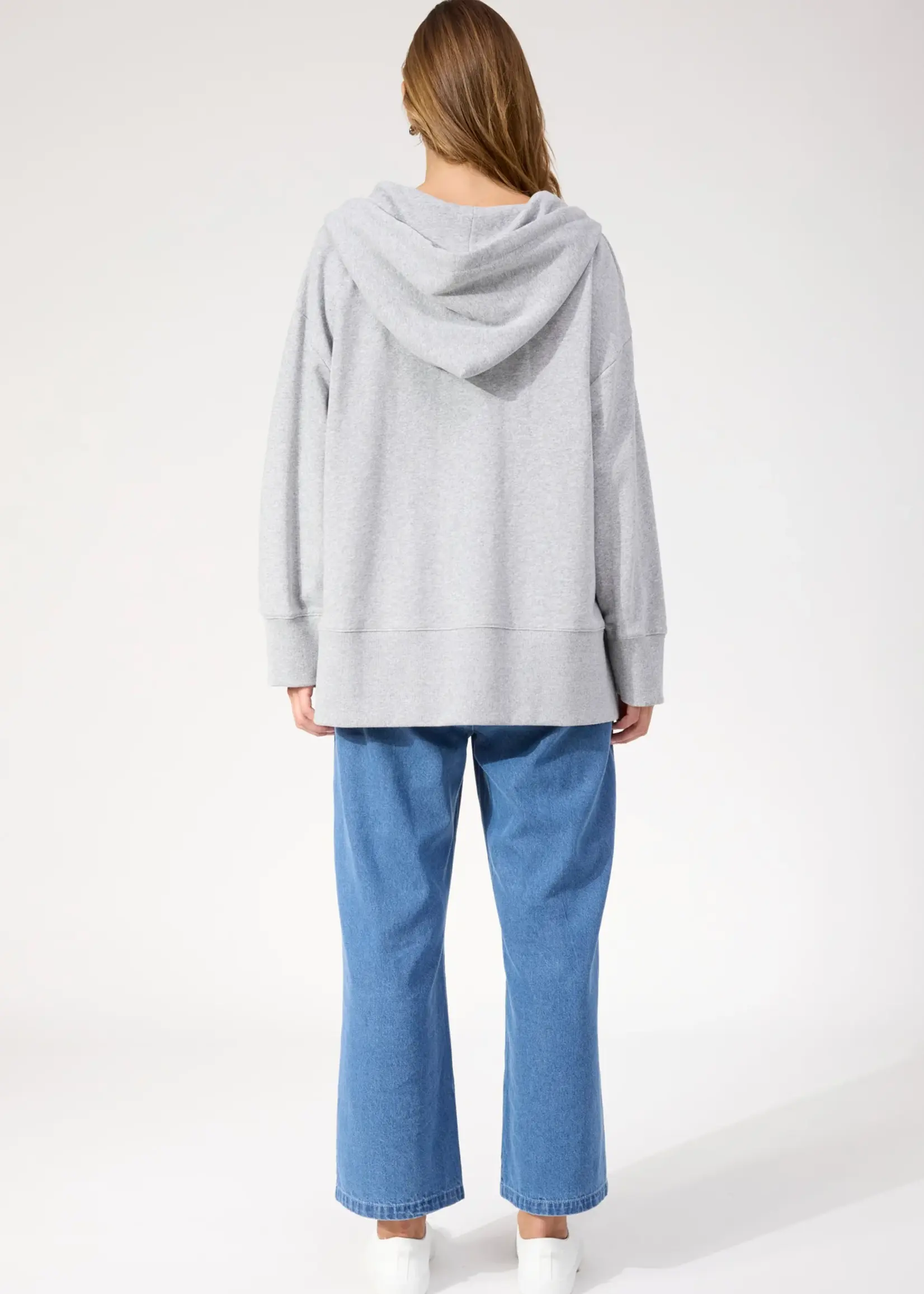 Haven Boston Sweat Hoodie - Grey