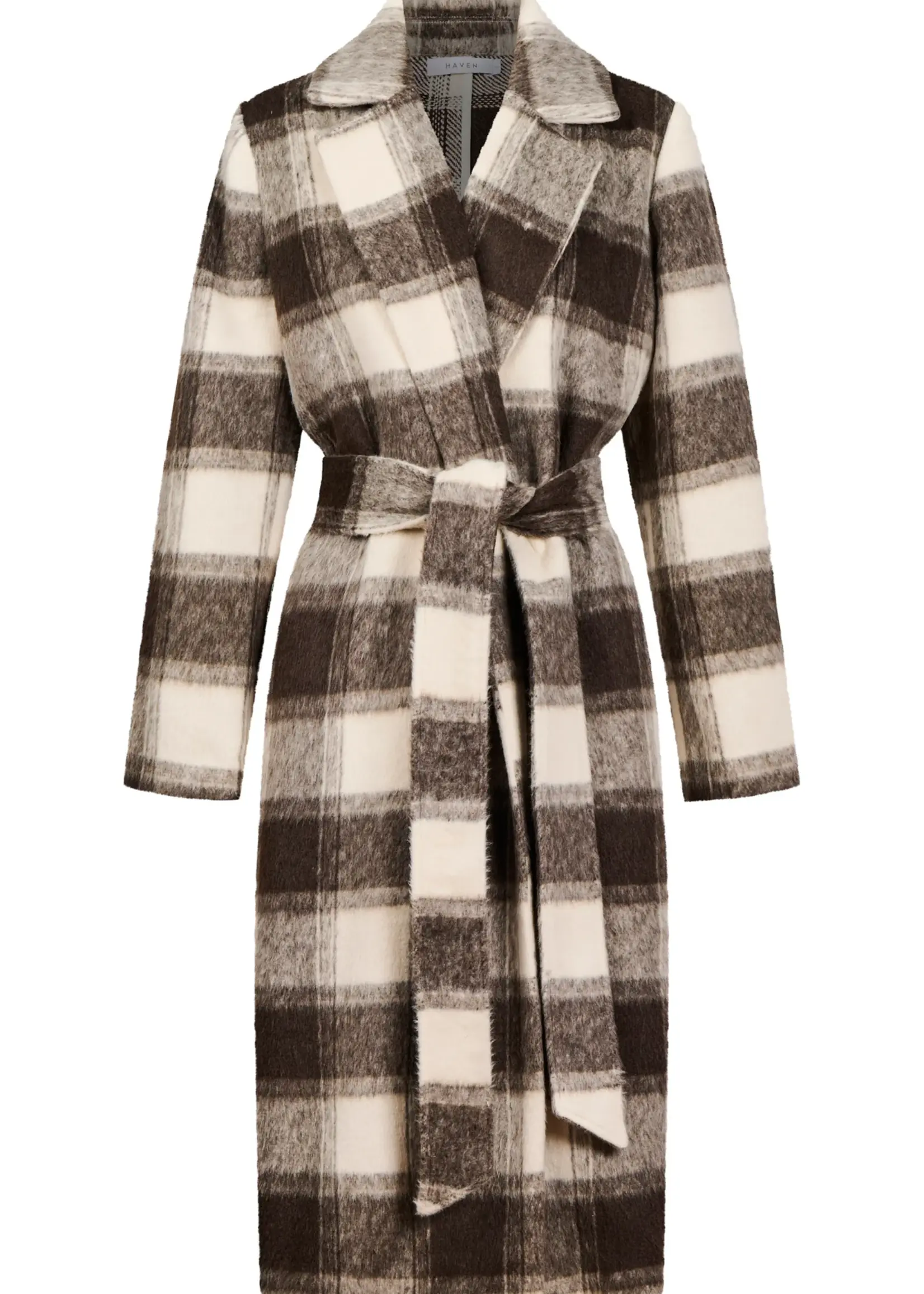 Haven Fargo Coat - Brown