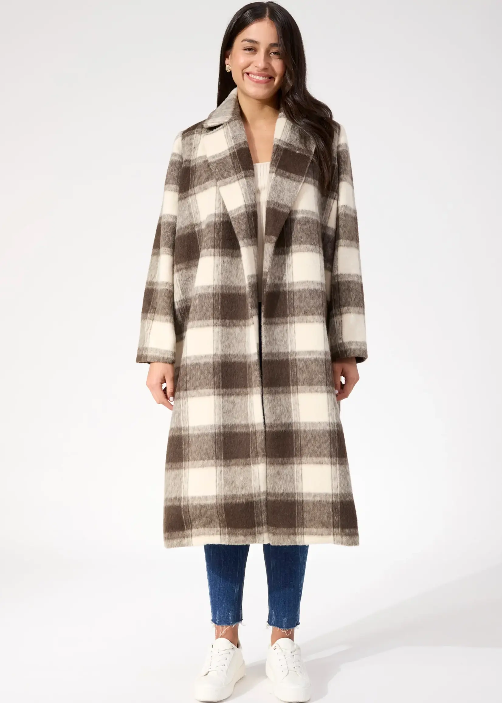 Haven Fargo Coat - Brown