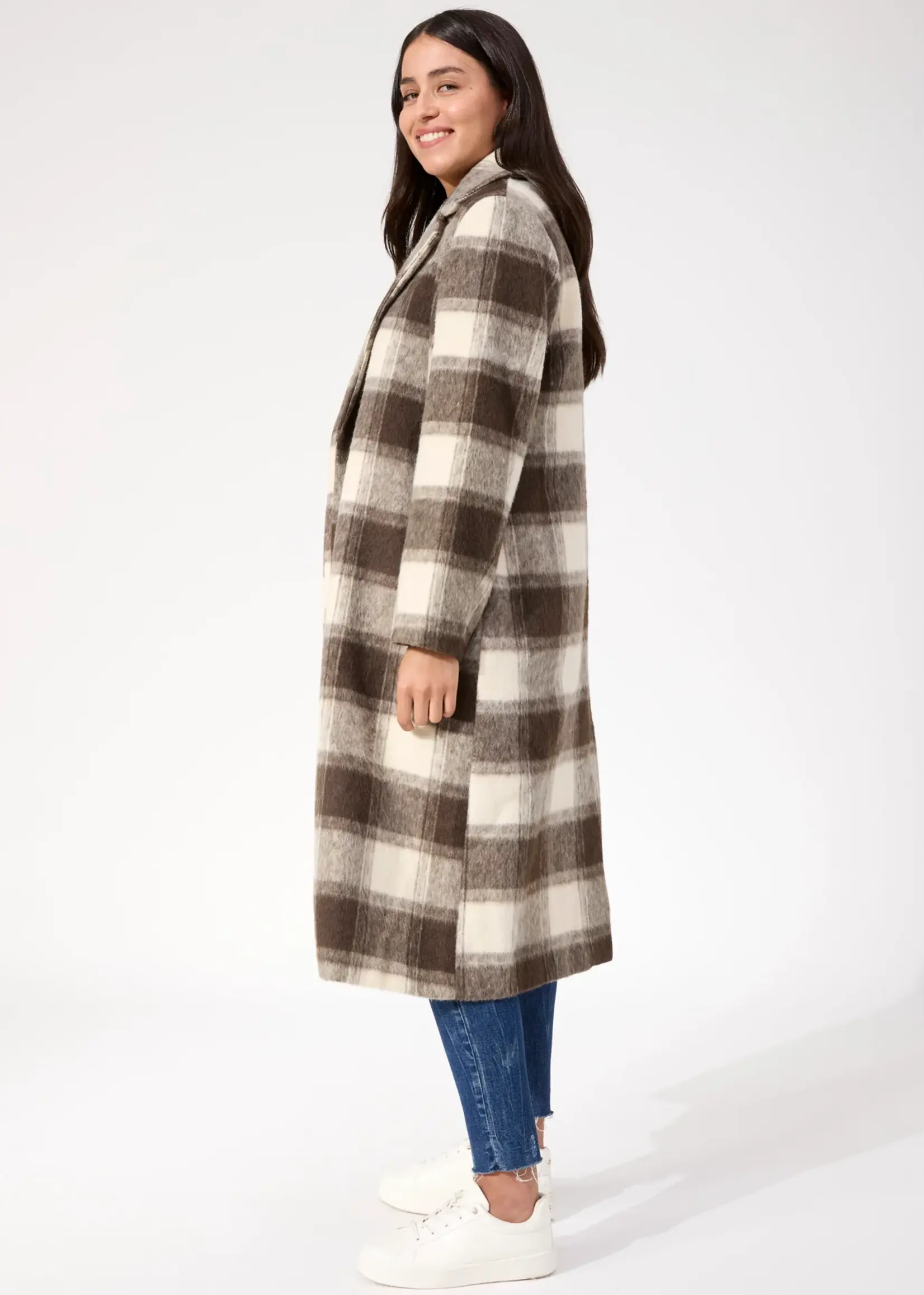 Haven Fargo Coat - Brown