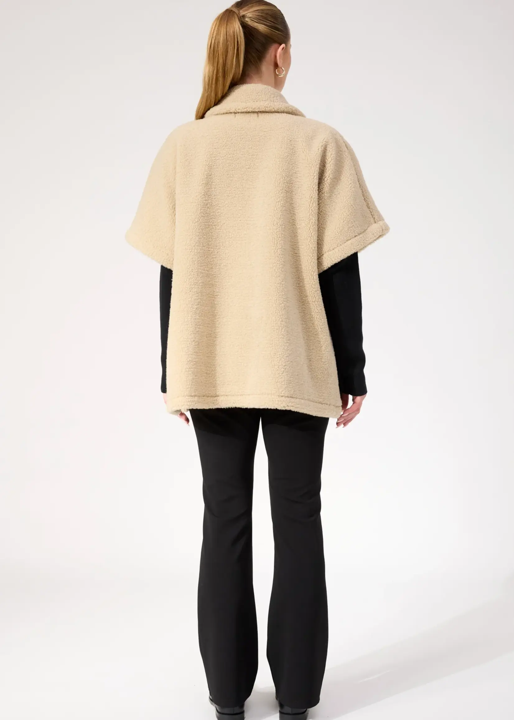 Haven Jackson Oversized Vest - Natural