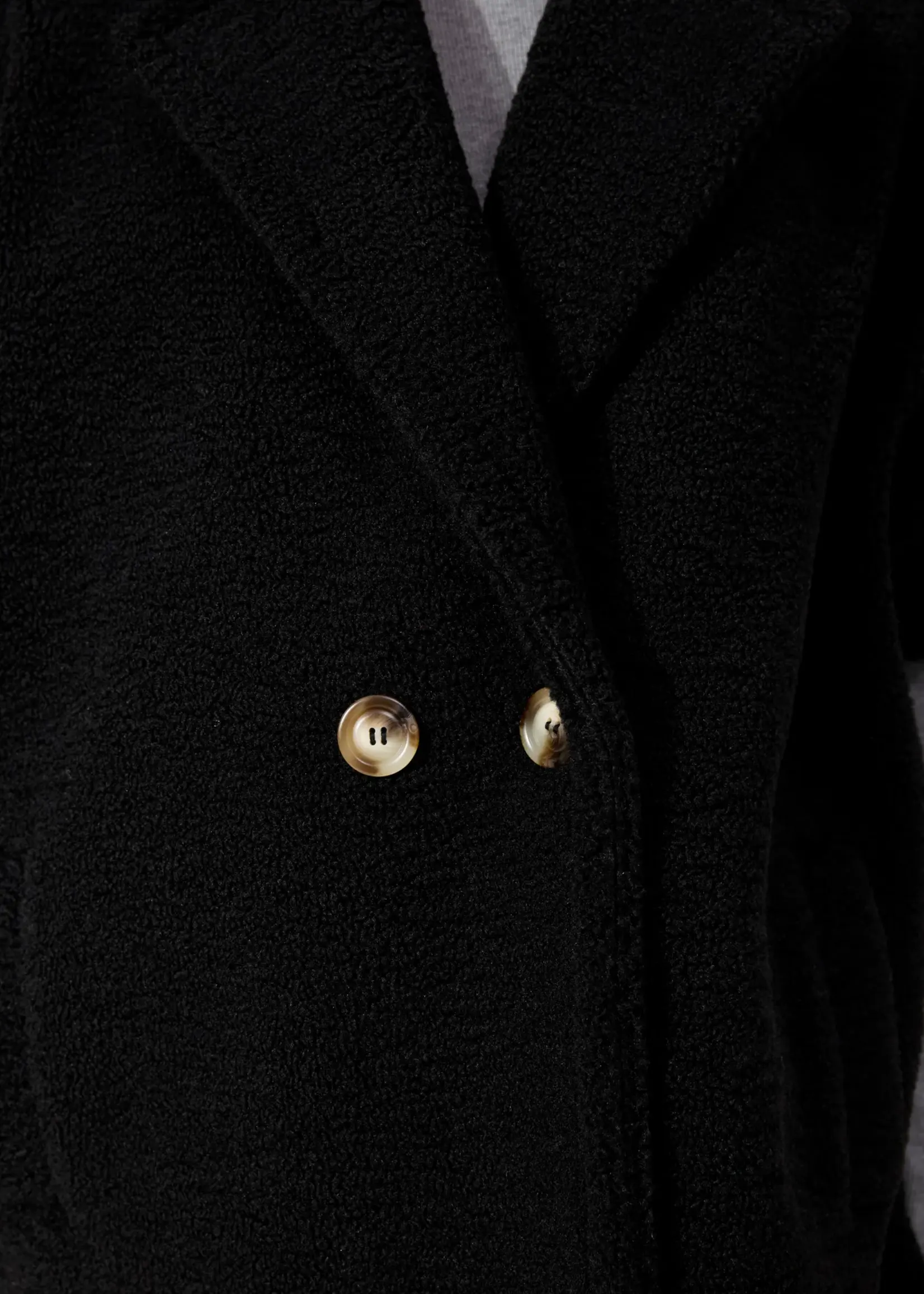 Haven Jackson Oversized Vest - Black
