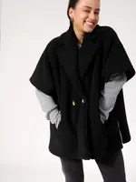 Haven Jackson Oversized Vest - Black
