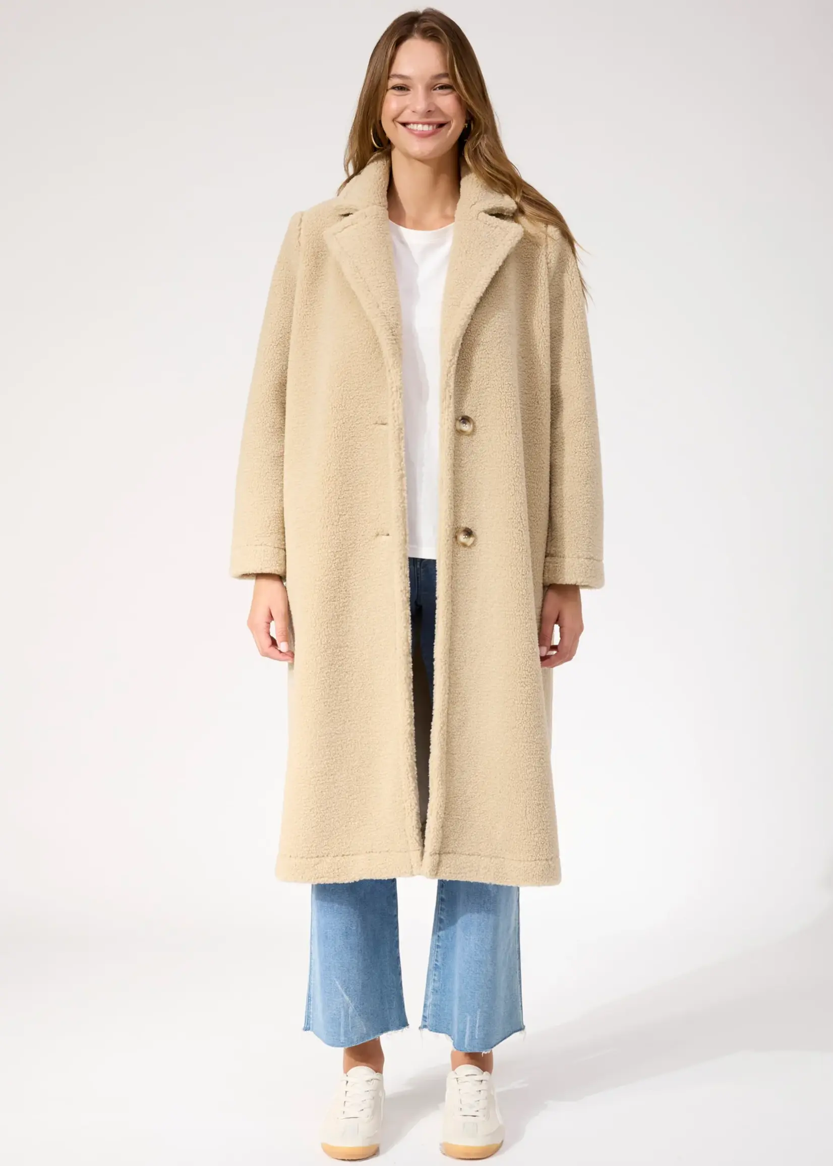 Haven Jackson Coat - Natural