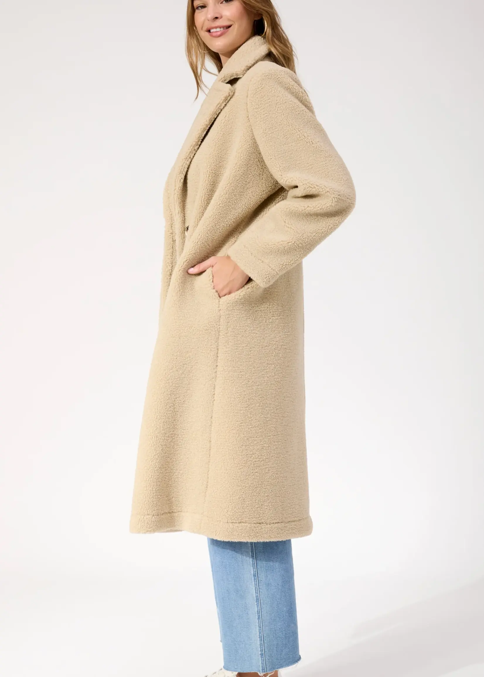 Haven Jackson Coat - Natural