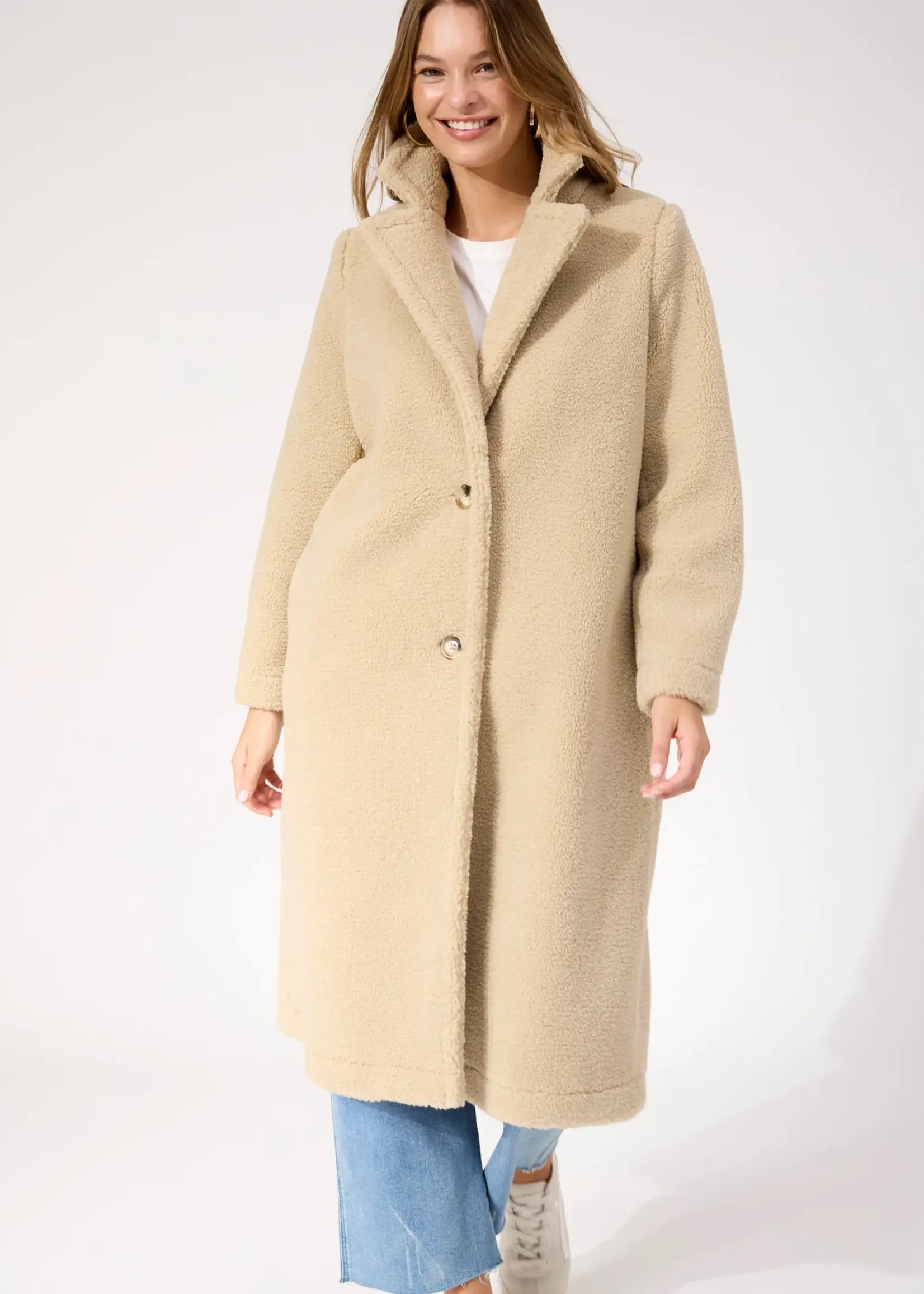 Haven Jackson Coat - Natural